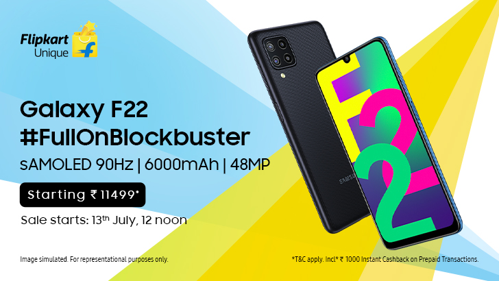 Samsung Galaxy F22 3