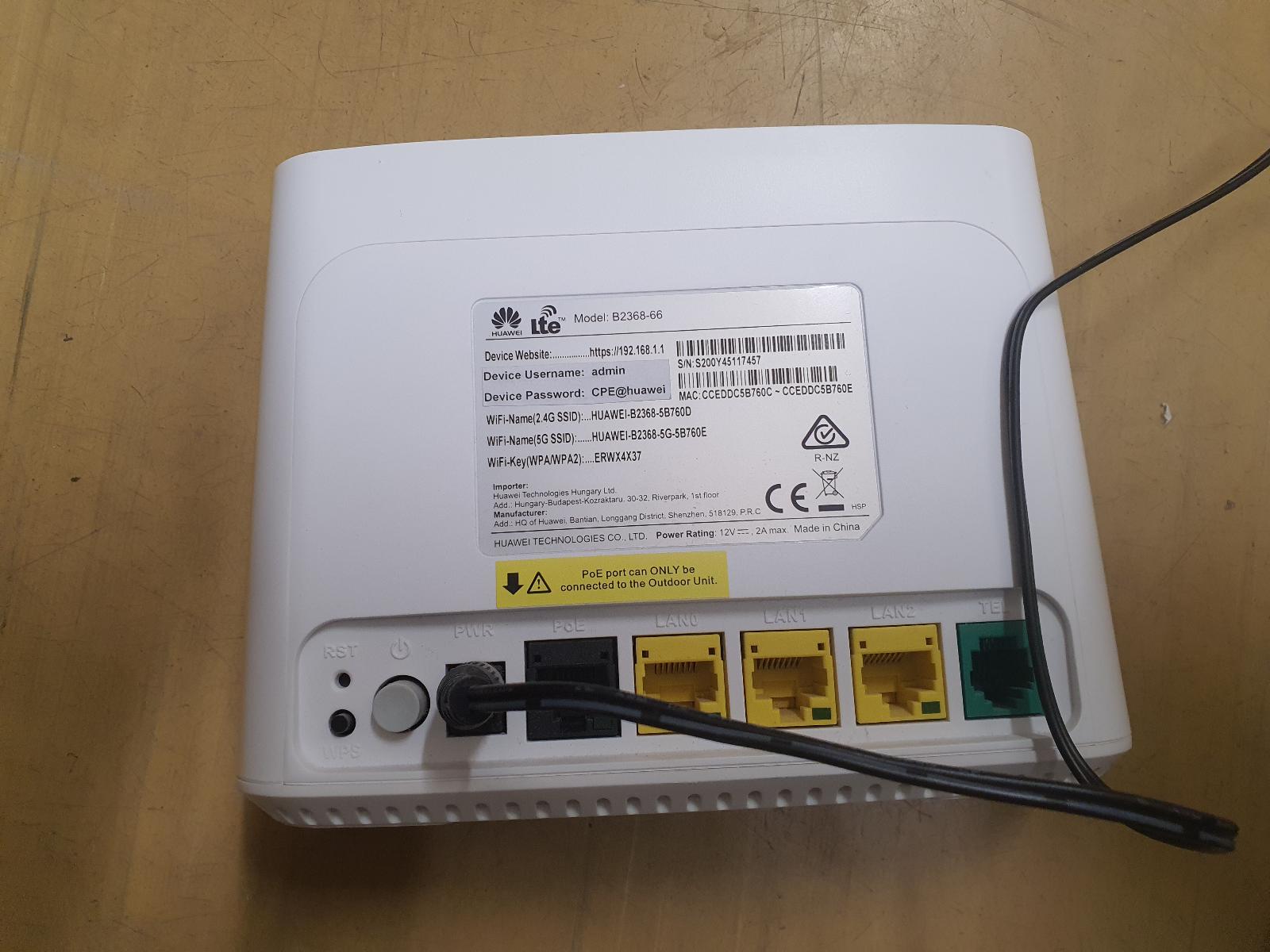 Huawei CPE B2368-66 Indoor Unit 2