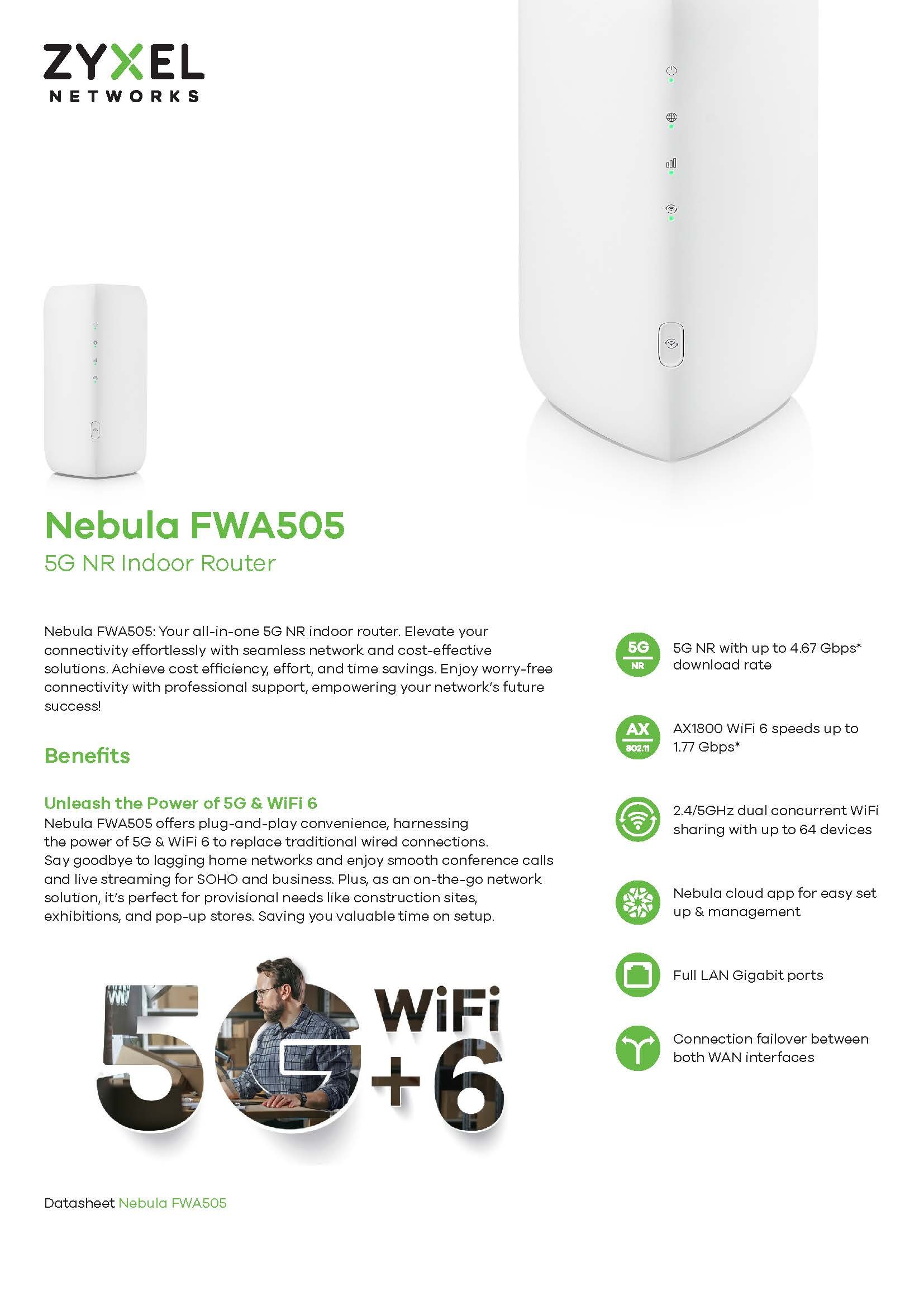 Zyxel Nebula FWA505 2