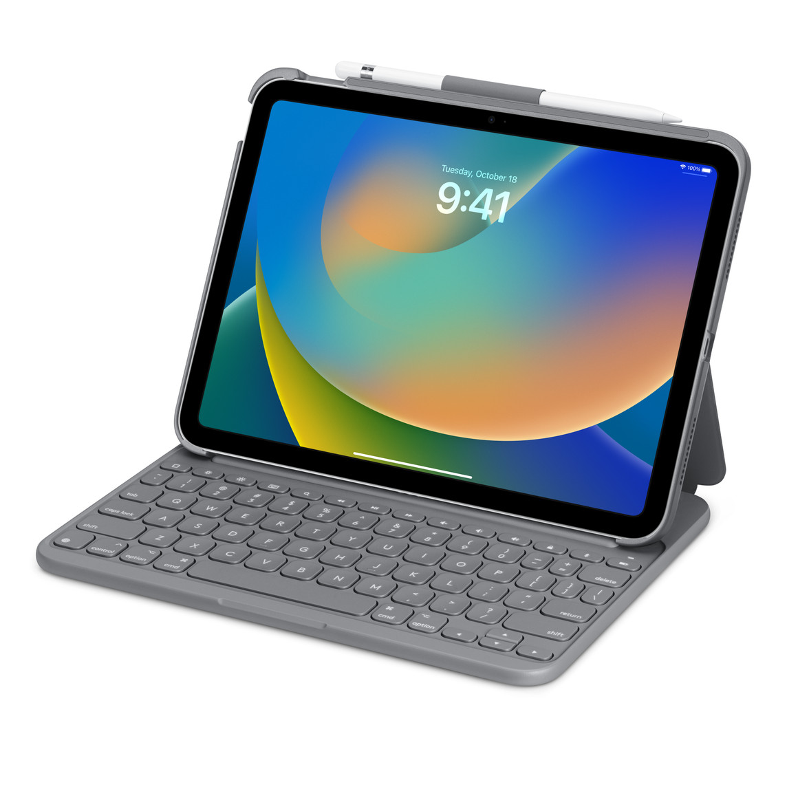 Logitech iPad 10.2" Rugged Folio Keyboard - NORDIC 3