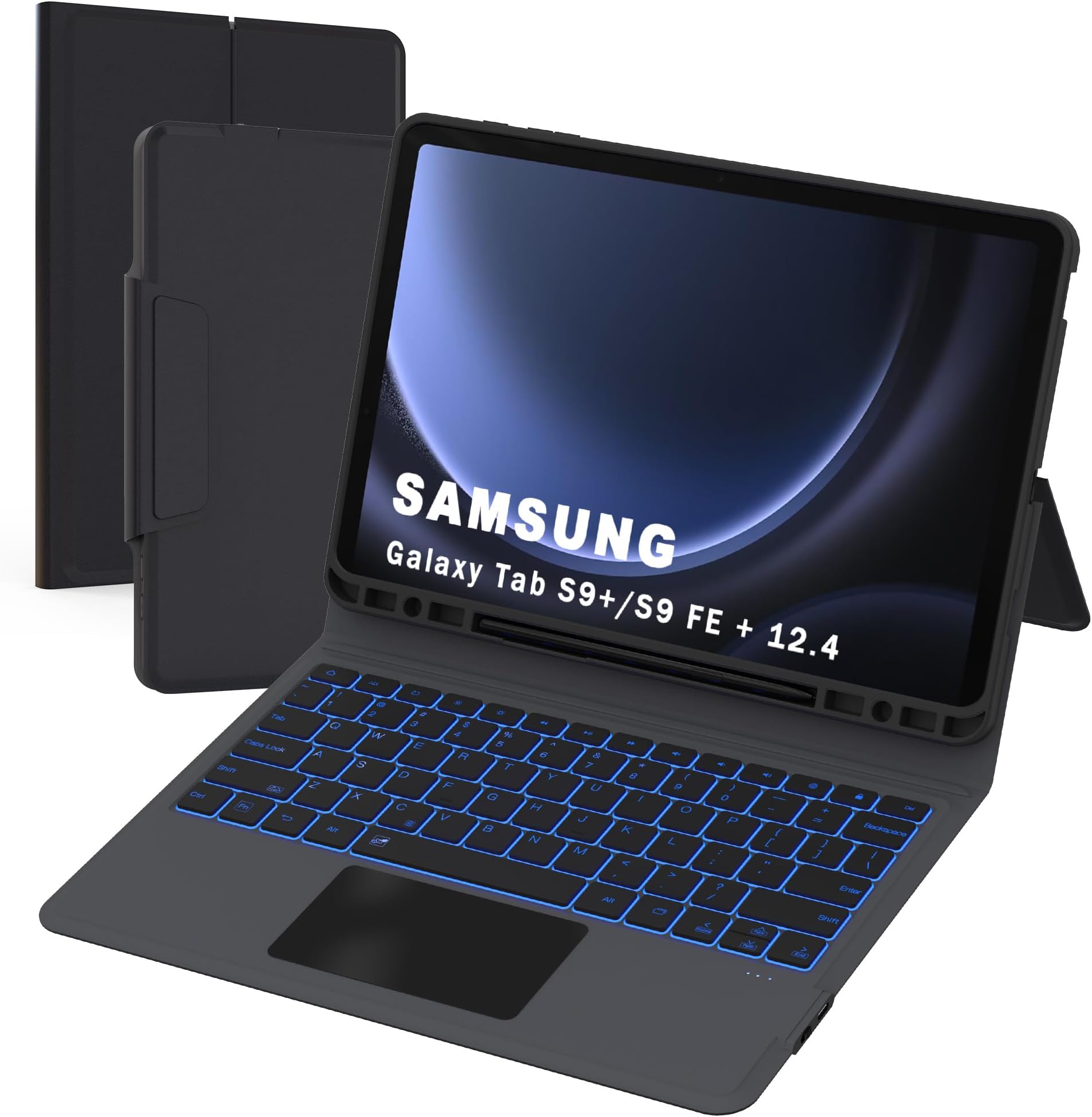 Samsung Galaxy Tab A9 Plus - Book Cover Keyboard Slim - PRT