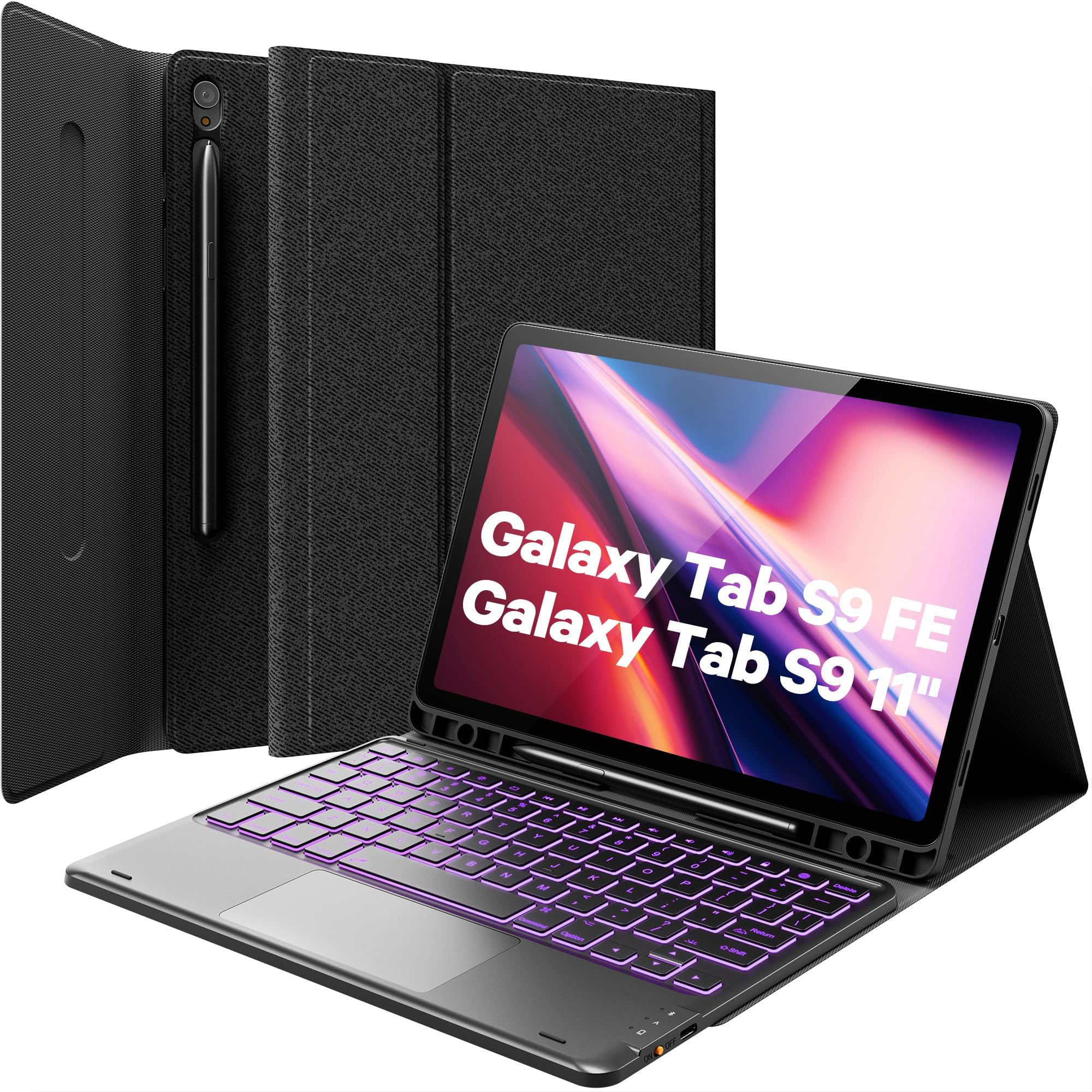 Samsung Galaxy Tab S10 FE+ - Book Cover Keyboard Slim - ESP 2