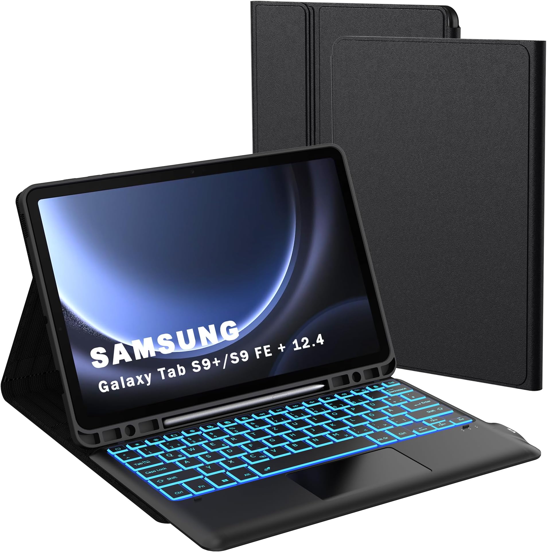 Samsung Galaxy Tab S10 Plus - Book Cover Keyboard Slim - ESP 3
