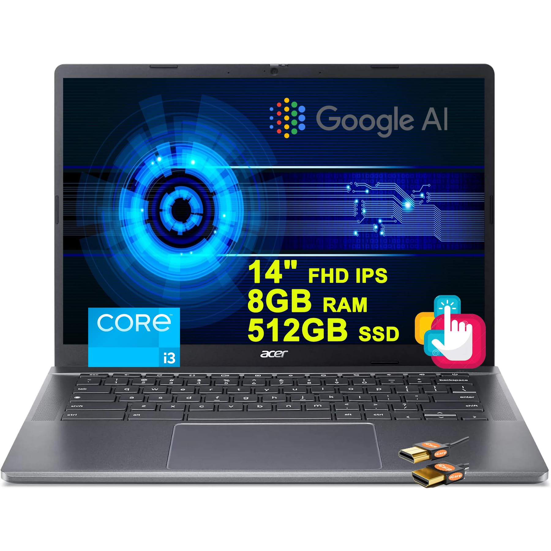 Acer Chromebook Plus 514 Touch 14"