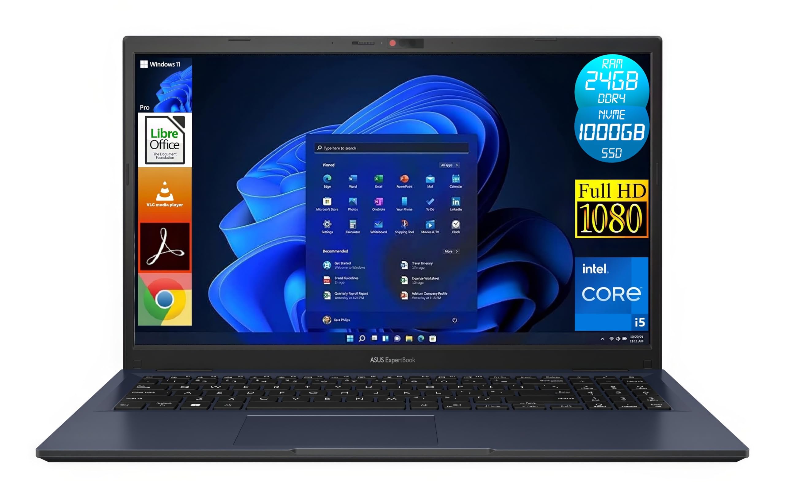 Asus ExpertBook B1 (B1502, 12th Gen Intel) 15.6"