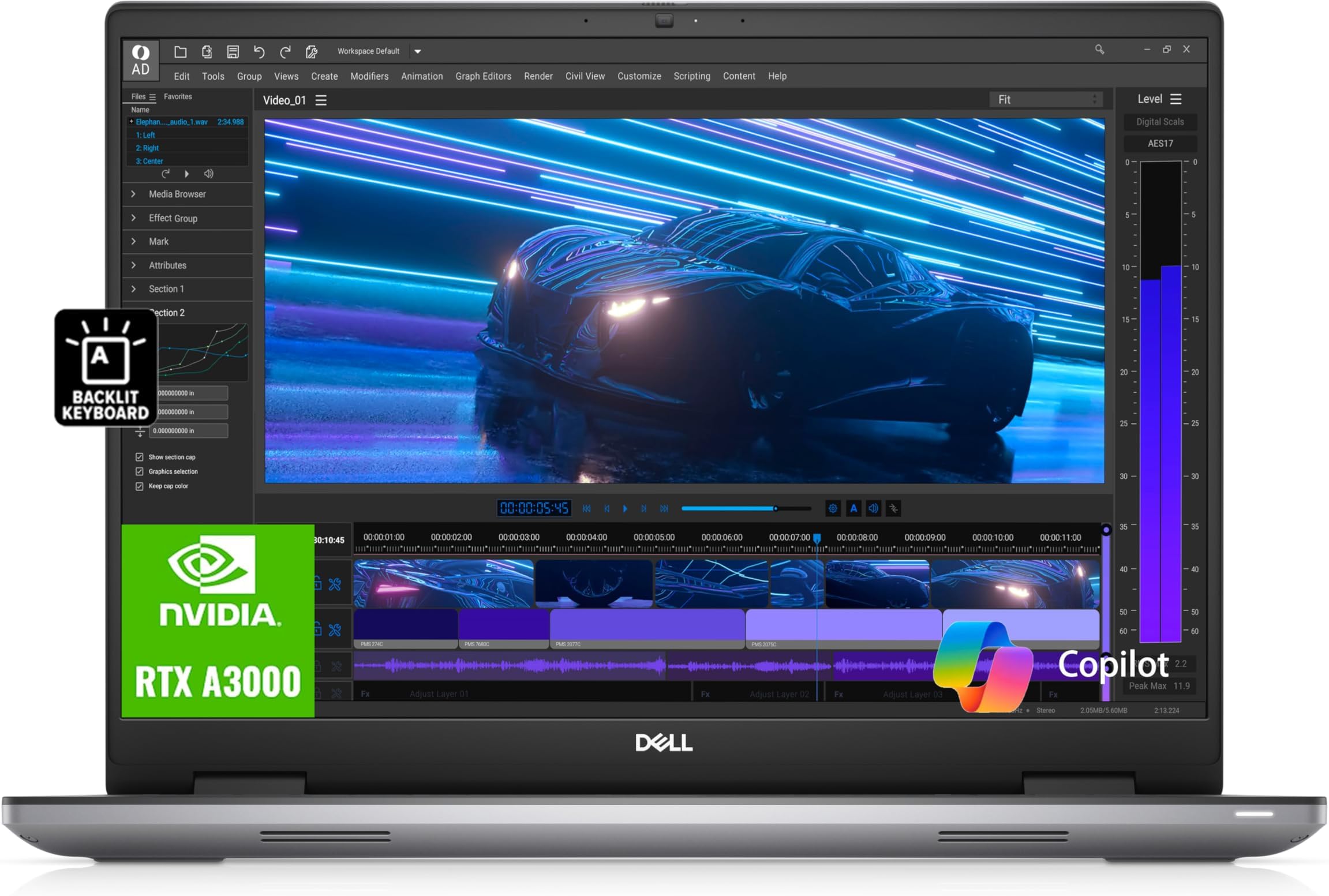 Dell Precision 7670 Touch 16" 3