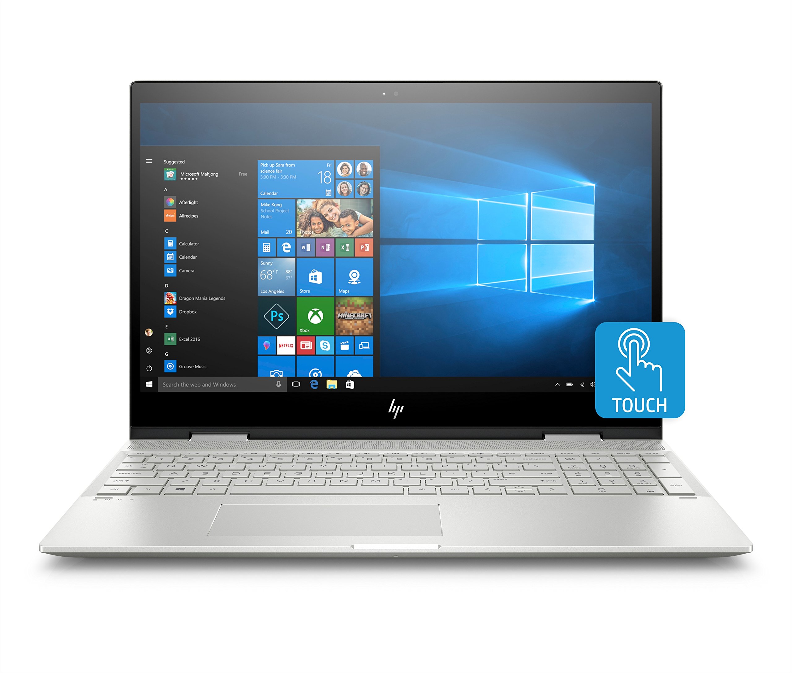 HP Envy x360 15-ed0006nl Touch 15.6"