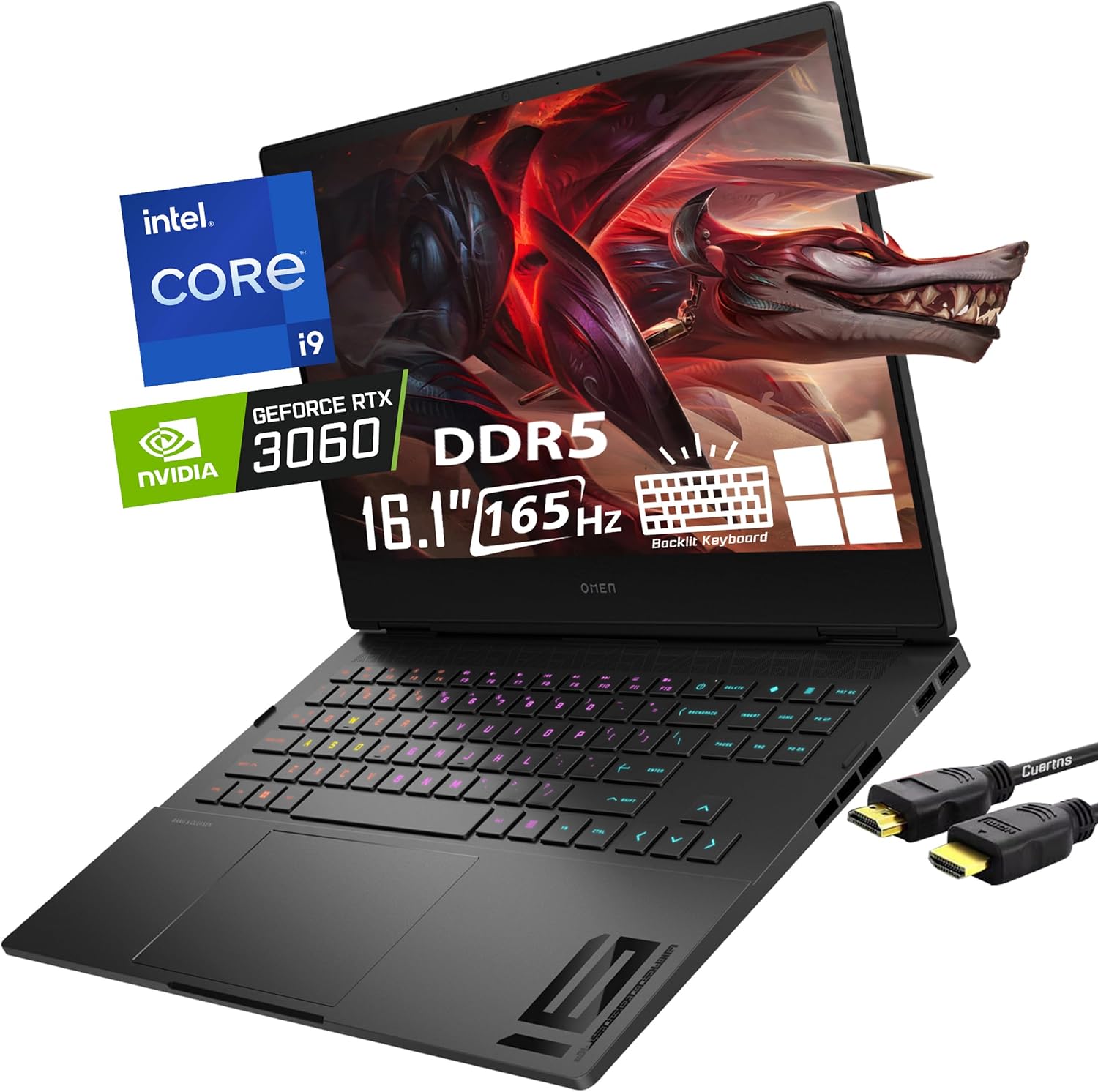 HP Omen 16-wf0876no 16.1" 3