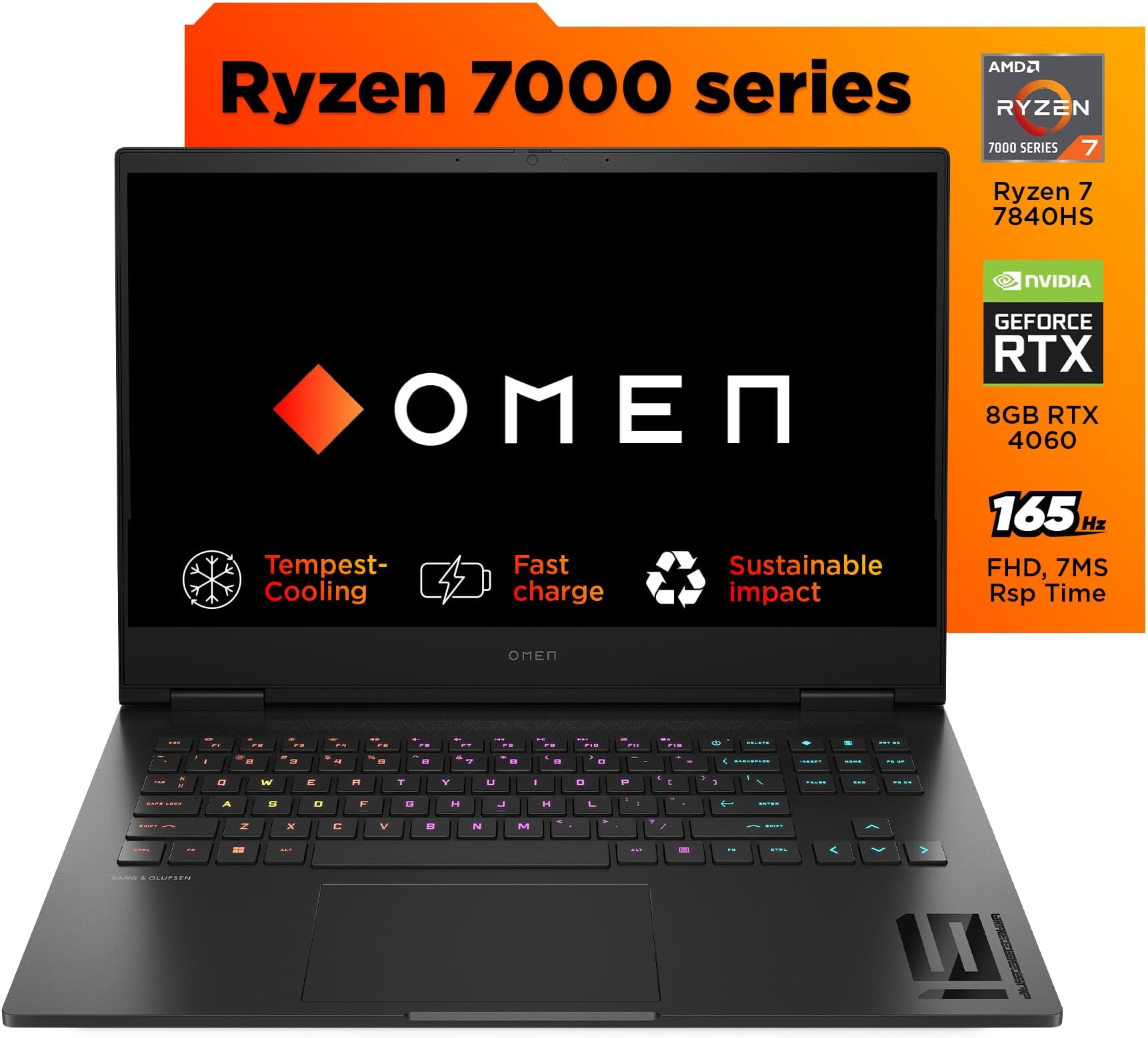 HP Omen 16-wf0876no 16.1"