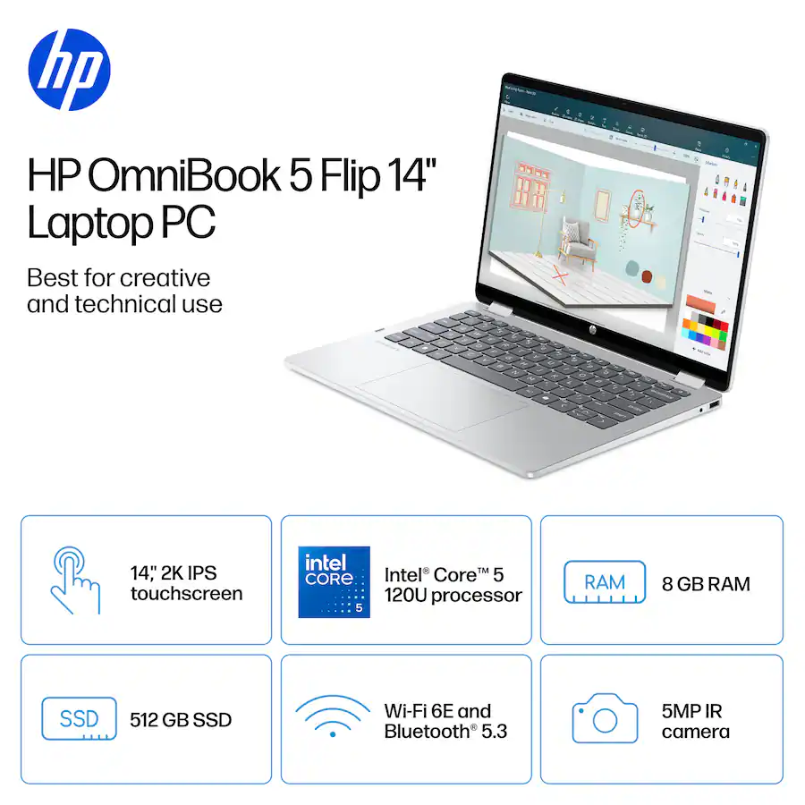 HP OmniBook 5 NGAI 14-he0836no 14"