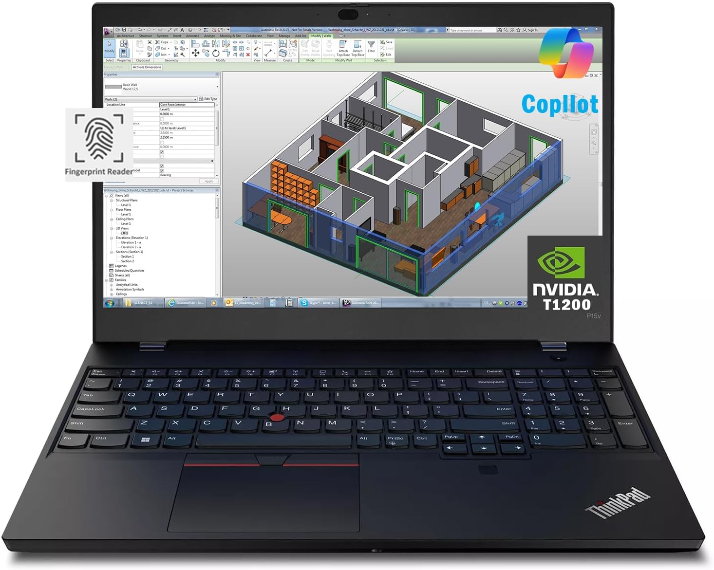 Lenovo ThinkPad P15V Gen 3 (Intel) 15.6" 4