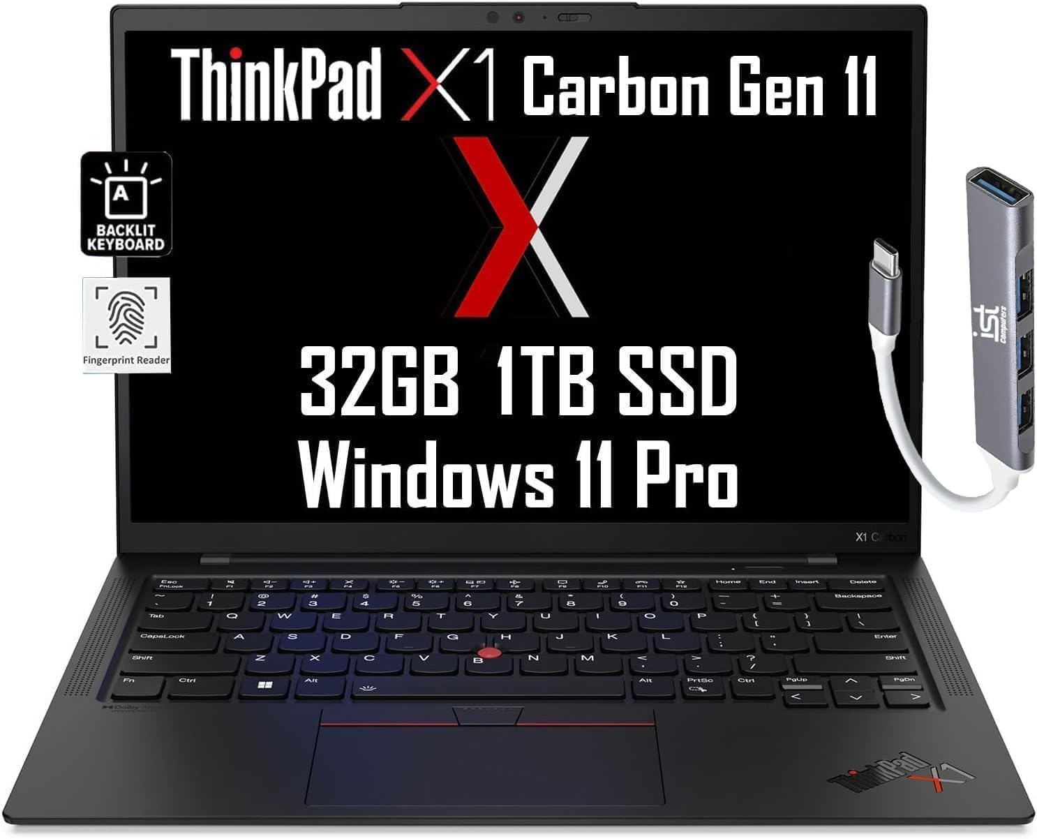 Lenovo ThinkPad X1 Carbon (5th Gen) 14" 3