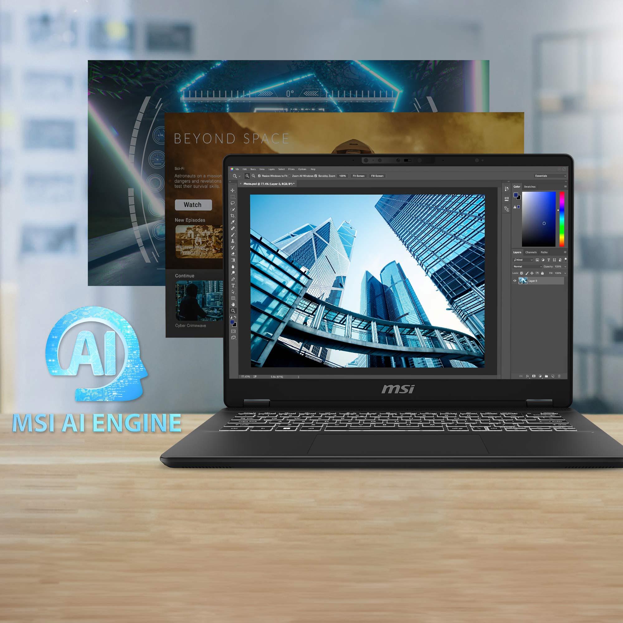 MSI Prestige 14 H B13U 14"