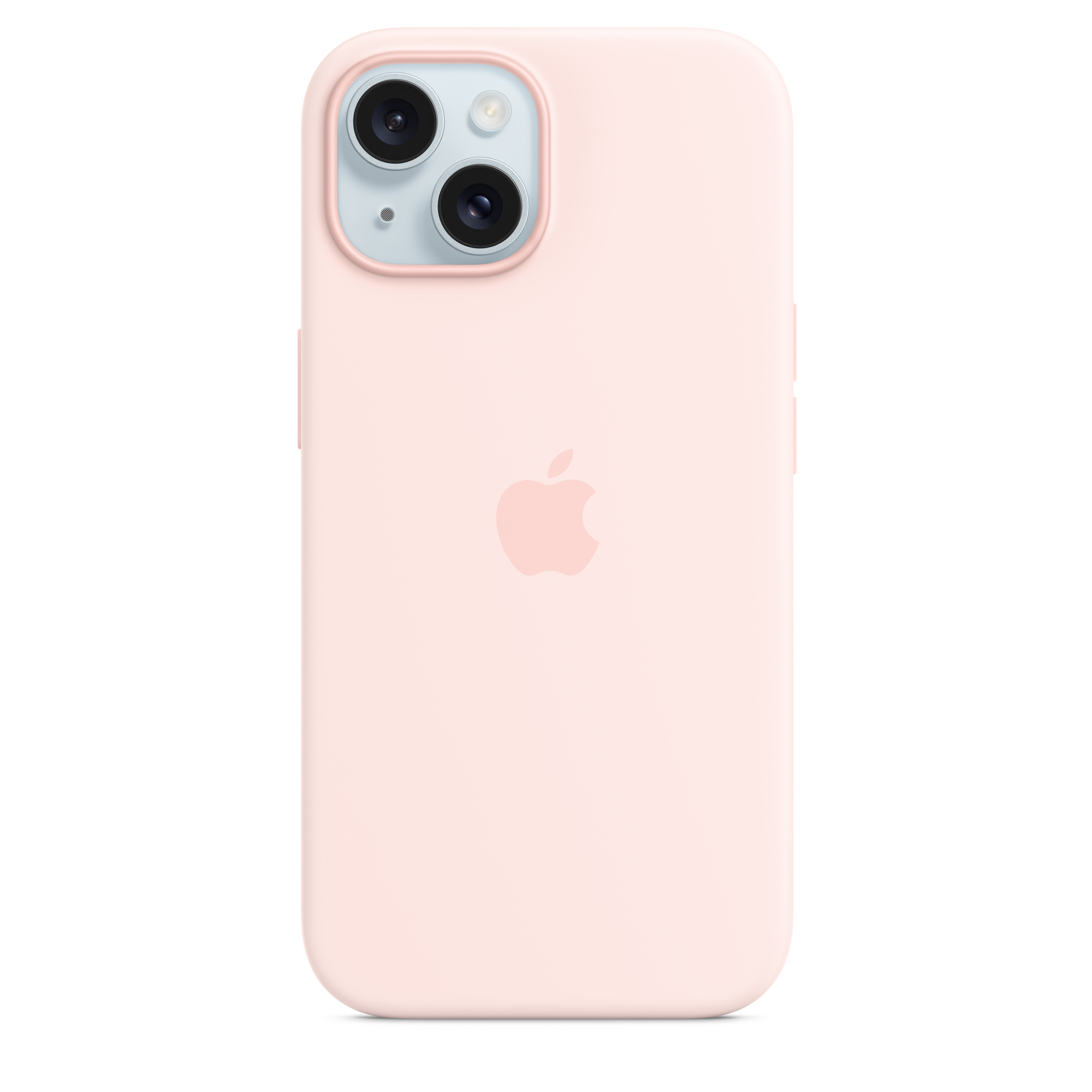 Apple iPhone 14 Plus - MagSafe Silicone Case - Chalk Pink 3