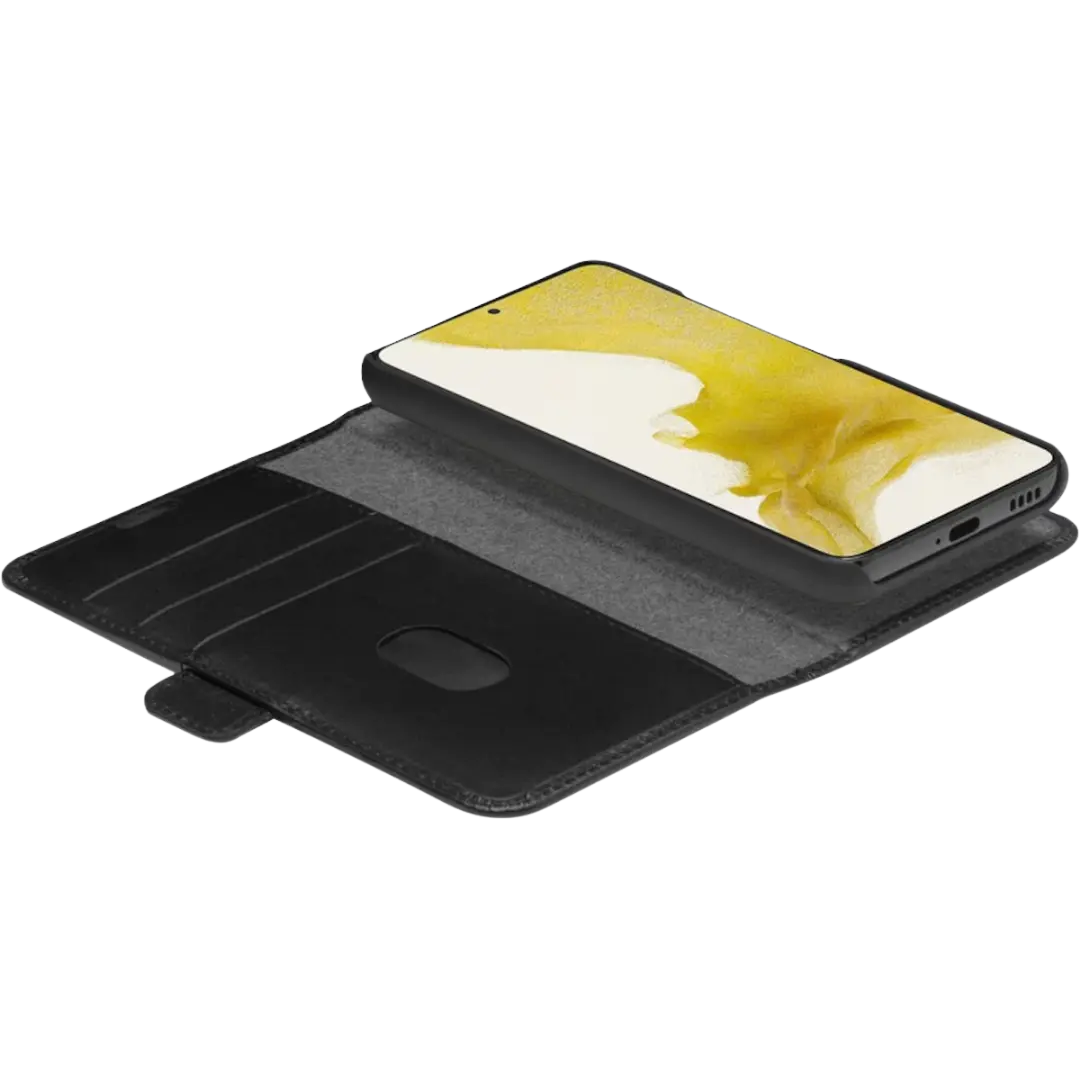 Dbramante1928 Galaxy S24 Plus - Lynge 2-in-1 Wallet Magnetic Case - Black