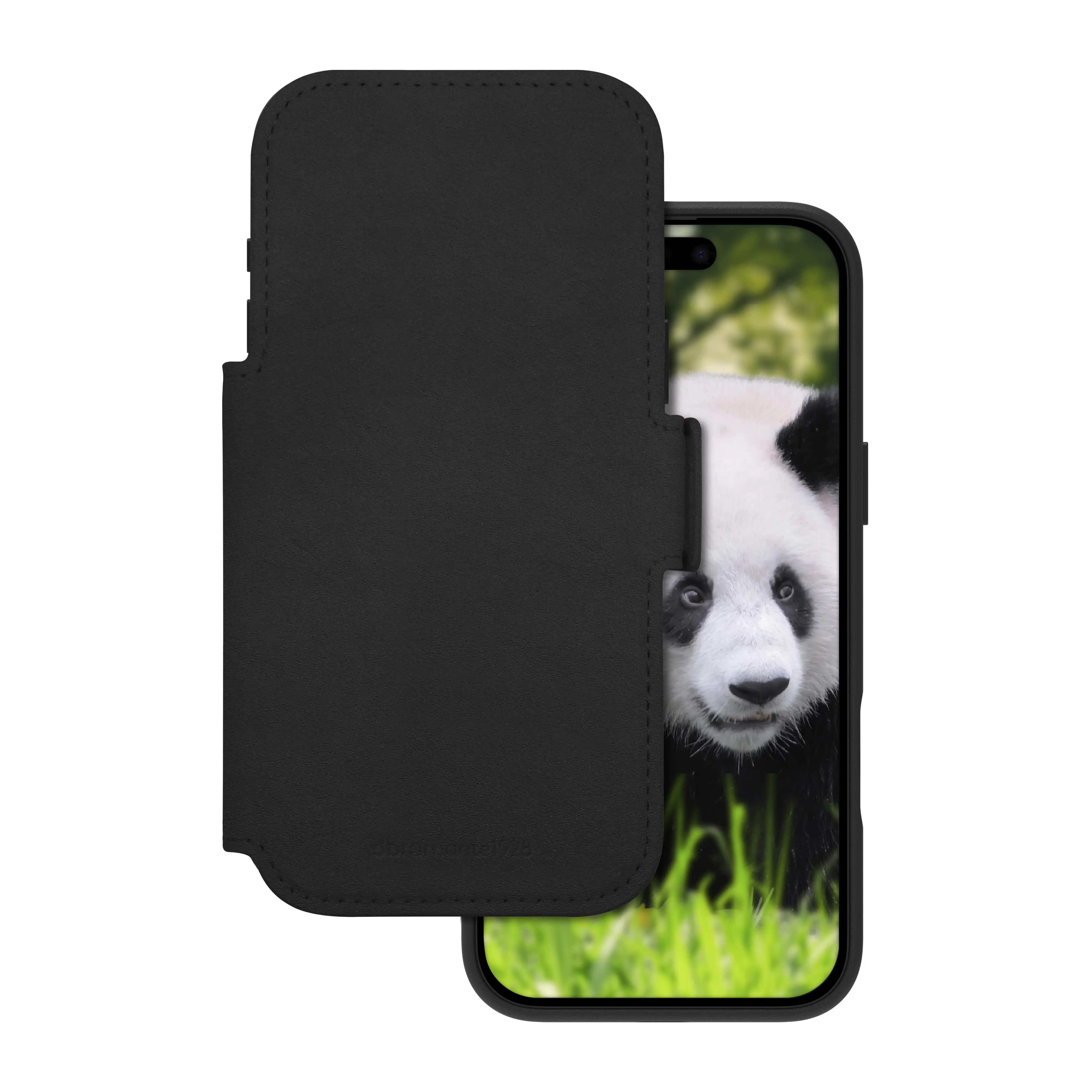 Dbramante1928 iPhone 15 Pro Max - Lynge 2-in-1 Wallet + Magnetic Case - Black