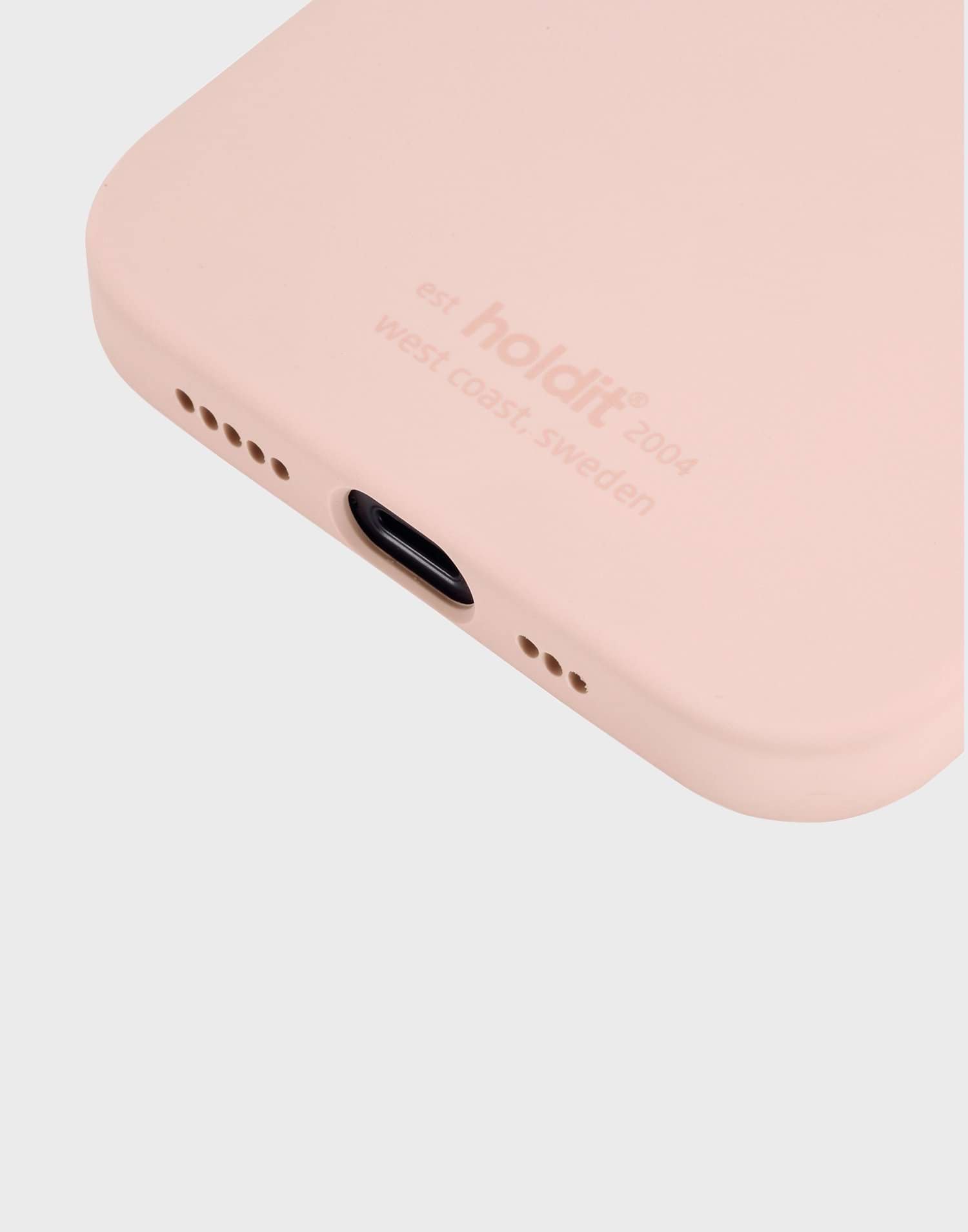 Holdit iPhone 12/12 Pro - Silicone Case - Pink 3
