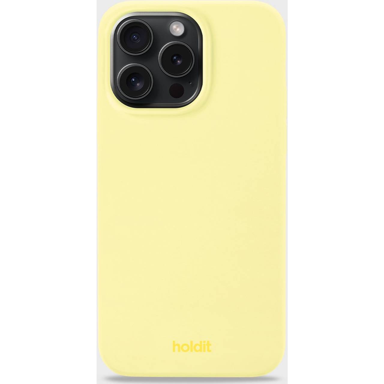 Holdit iPhone 15 Pro - Silicone Case - Green 2