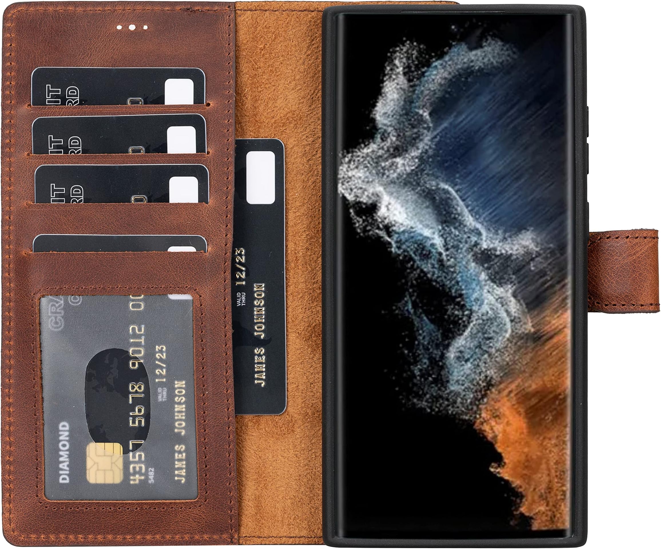 iDeal Of Sweden Galaxy S23 Ultra - Phone Wallet - Black