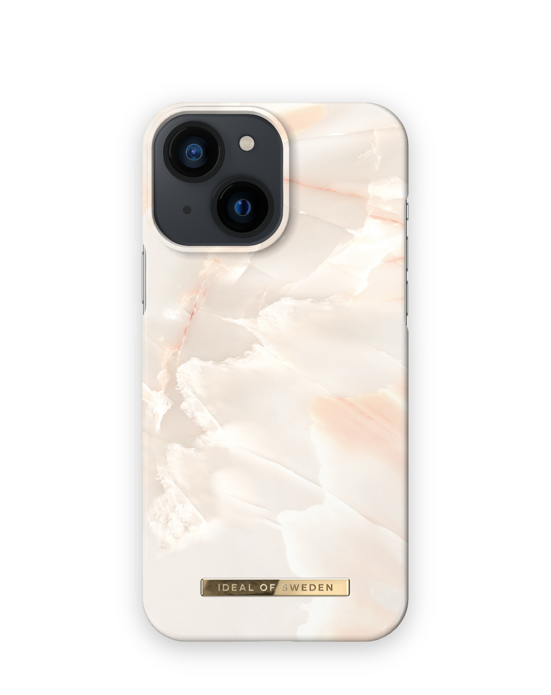 iDeal Of Sweden iPhone 13 - Fashion Case Black Thunder Marble 3