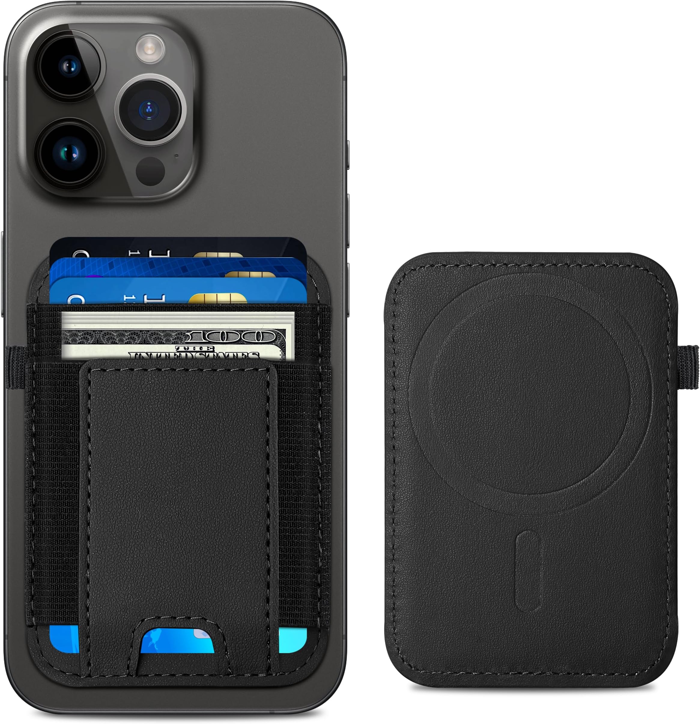 iDeal Of Sweden iPhone 13 Pro - Magnet Wallet Plus - Black