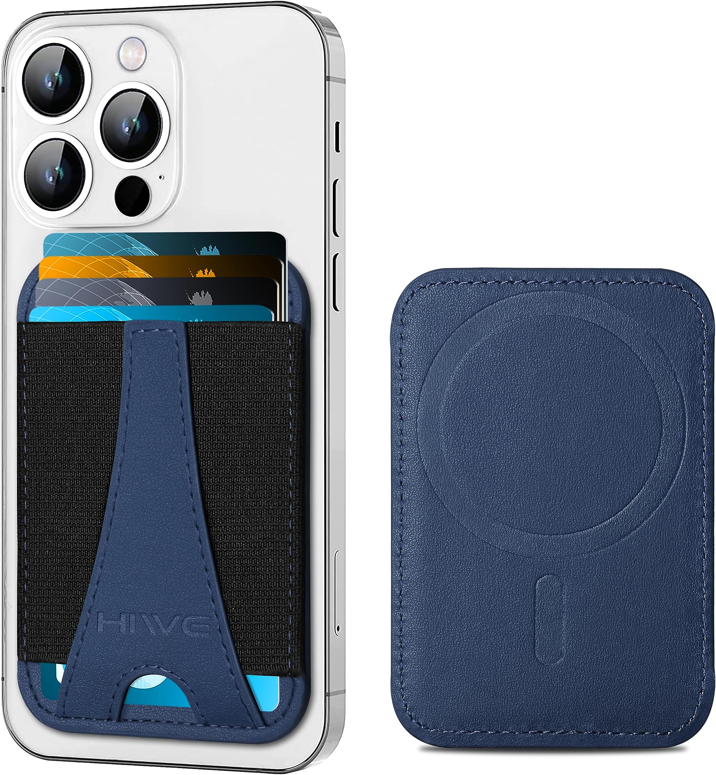 iDeal Of Sweden iPhone 14 Pro Max - Leather Magnet Wallet + - Black 3