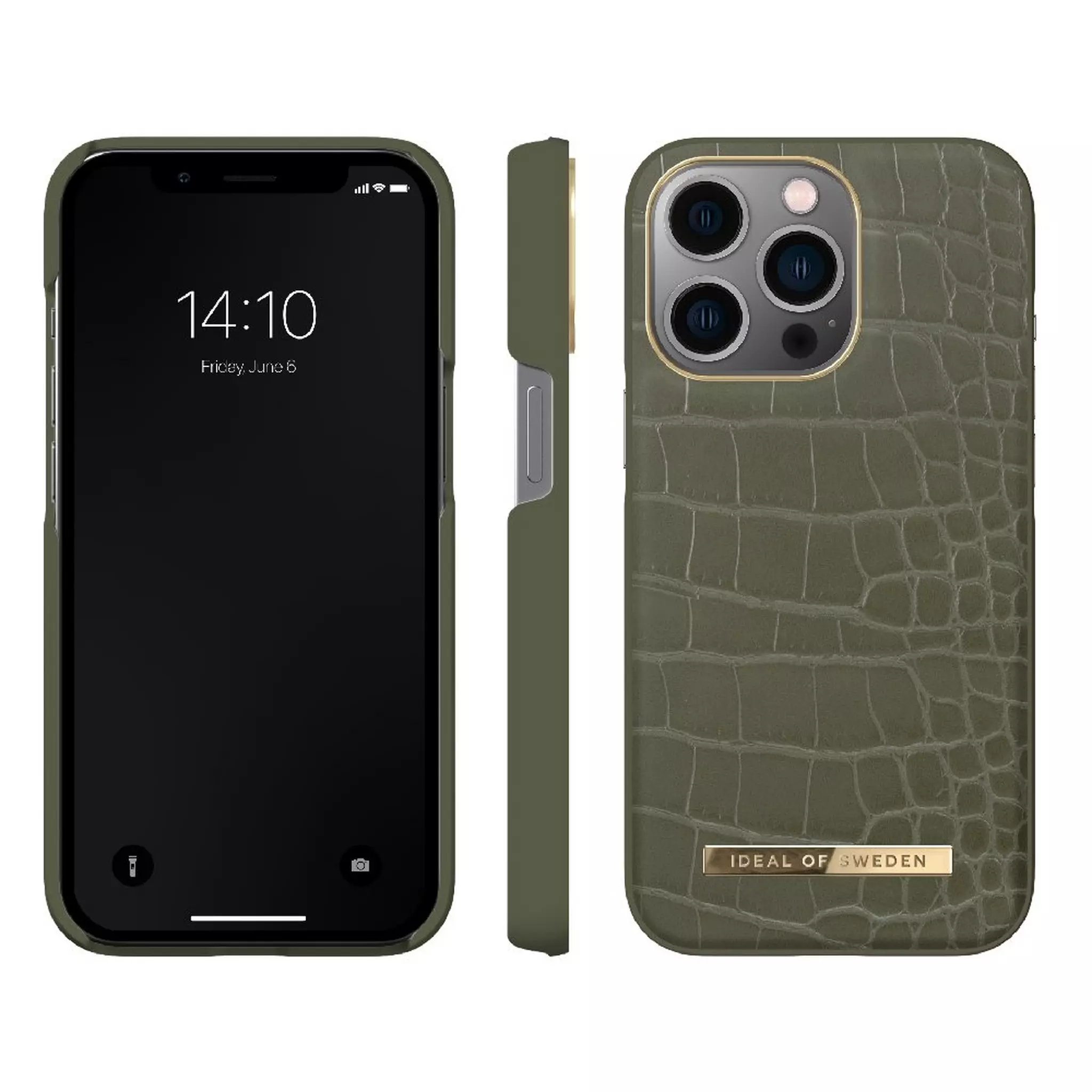iDeal Of Sweden iPhone 14 Pro Max - Seamless Case - Coal Black 2