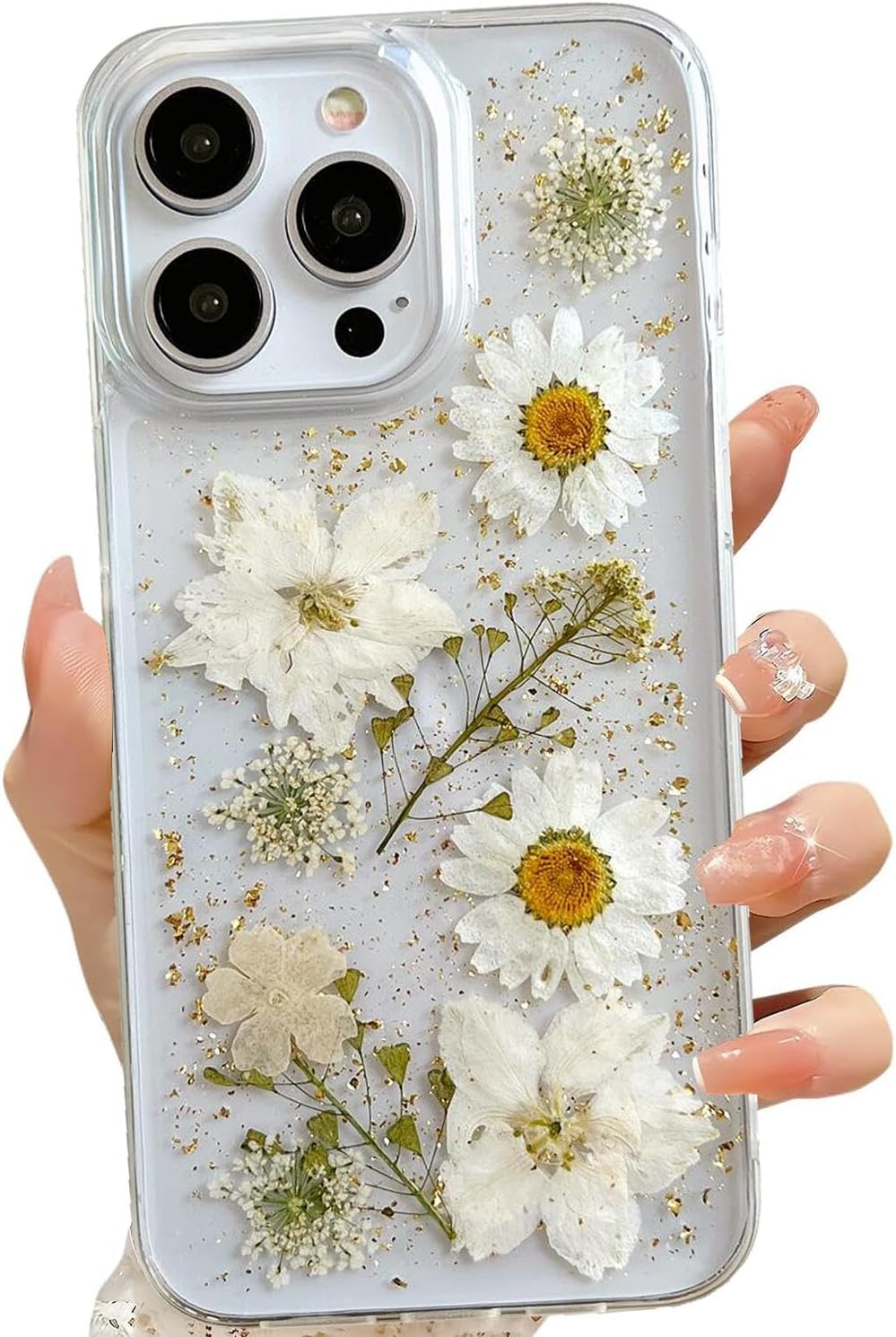 iDeal Of Sweden iPhone 15 Pro - Clear Case - Petite Floral