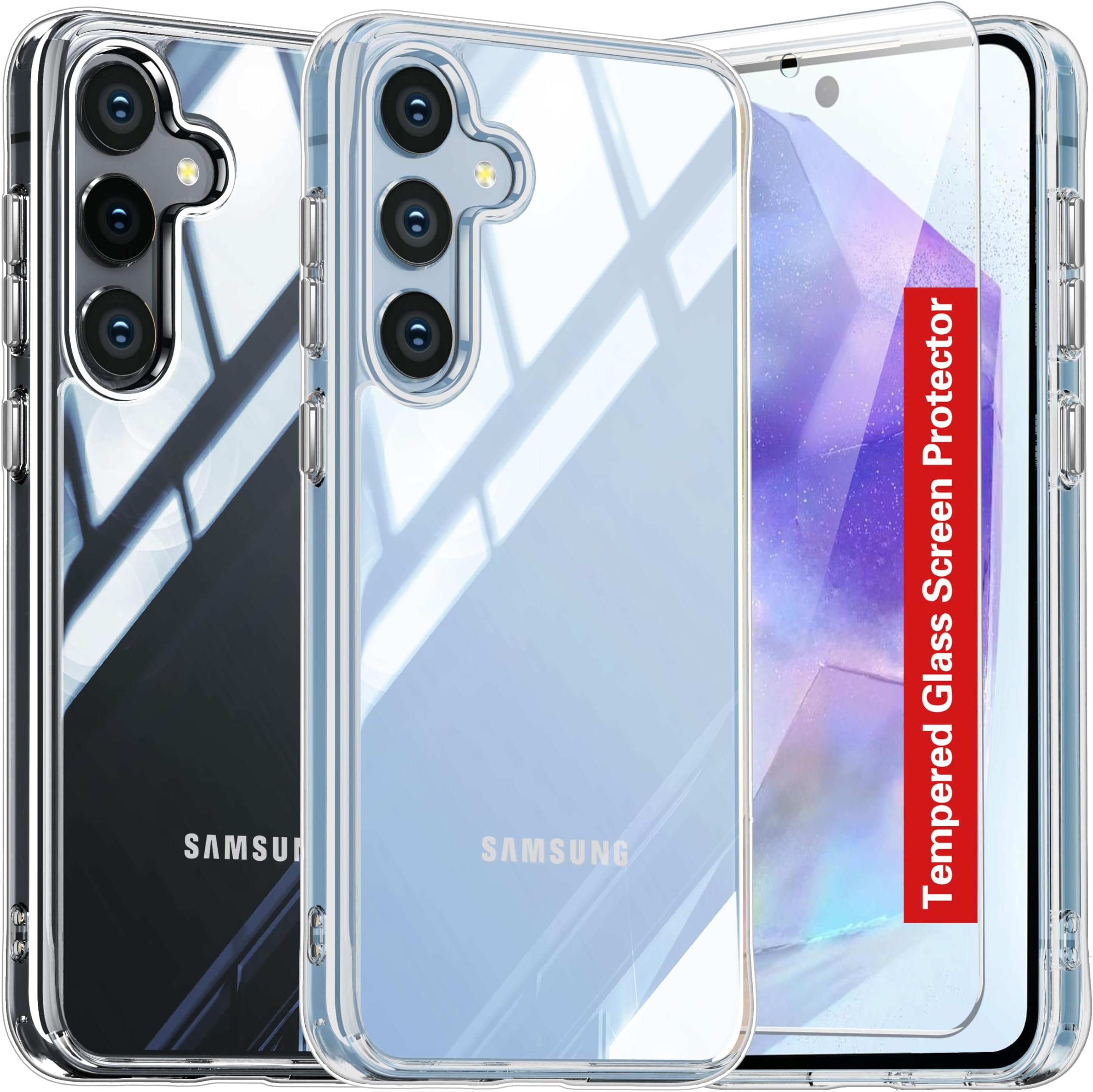 Samsung Galaxy A55 5G - Clear Case - Transparent