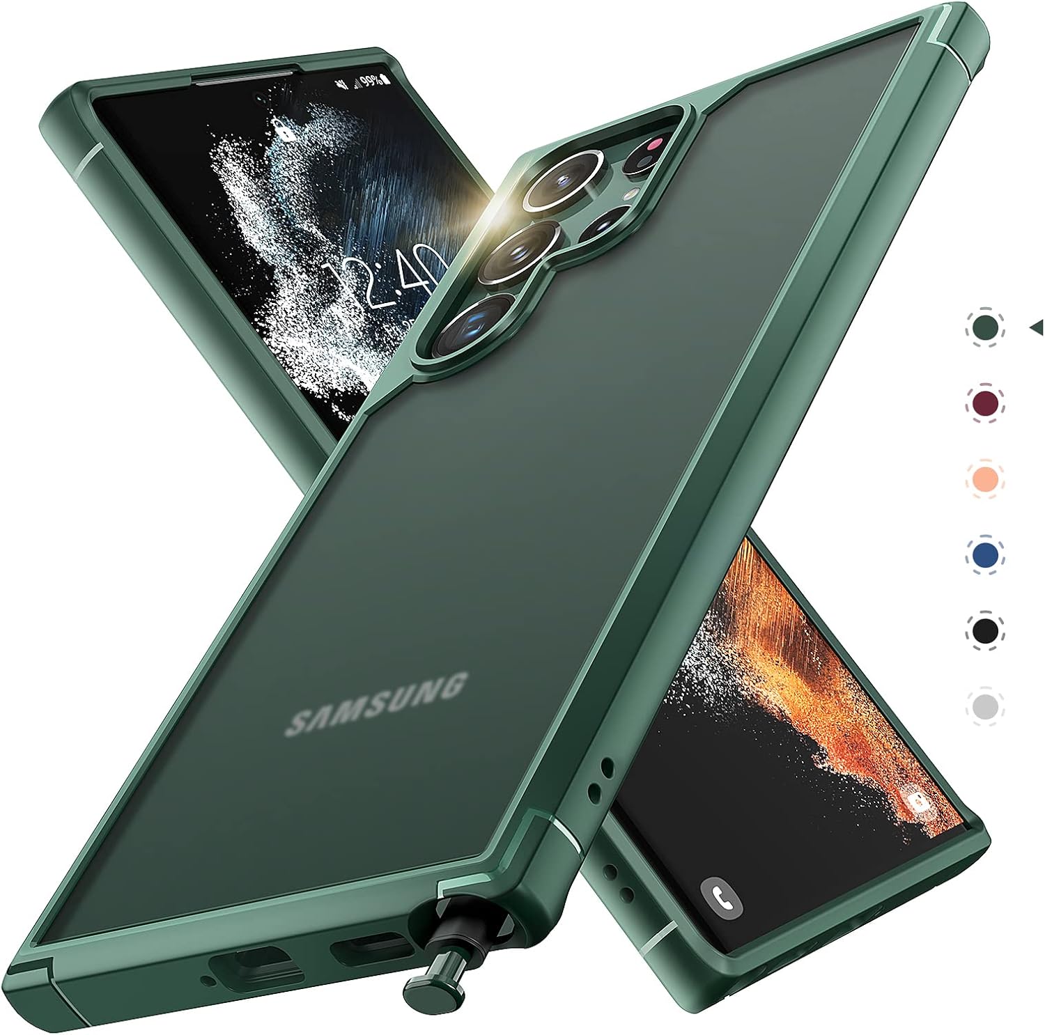Samsung Galaxy S22 - Silicone Cover - Green
