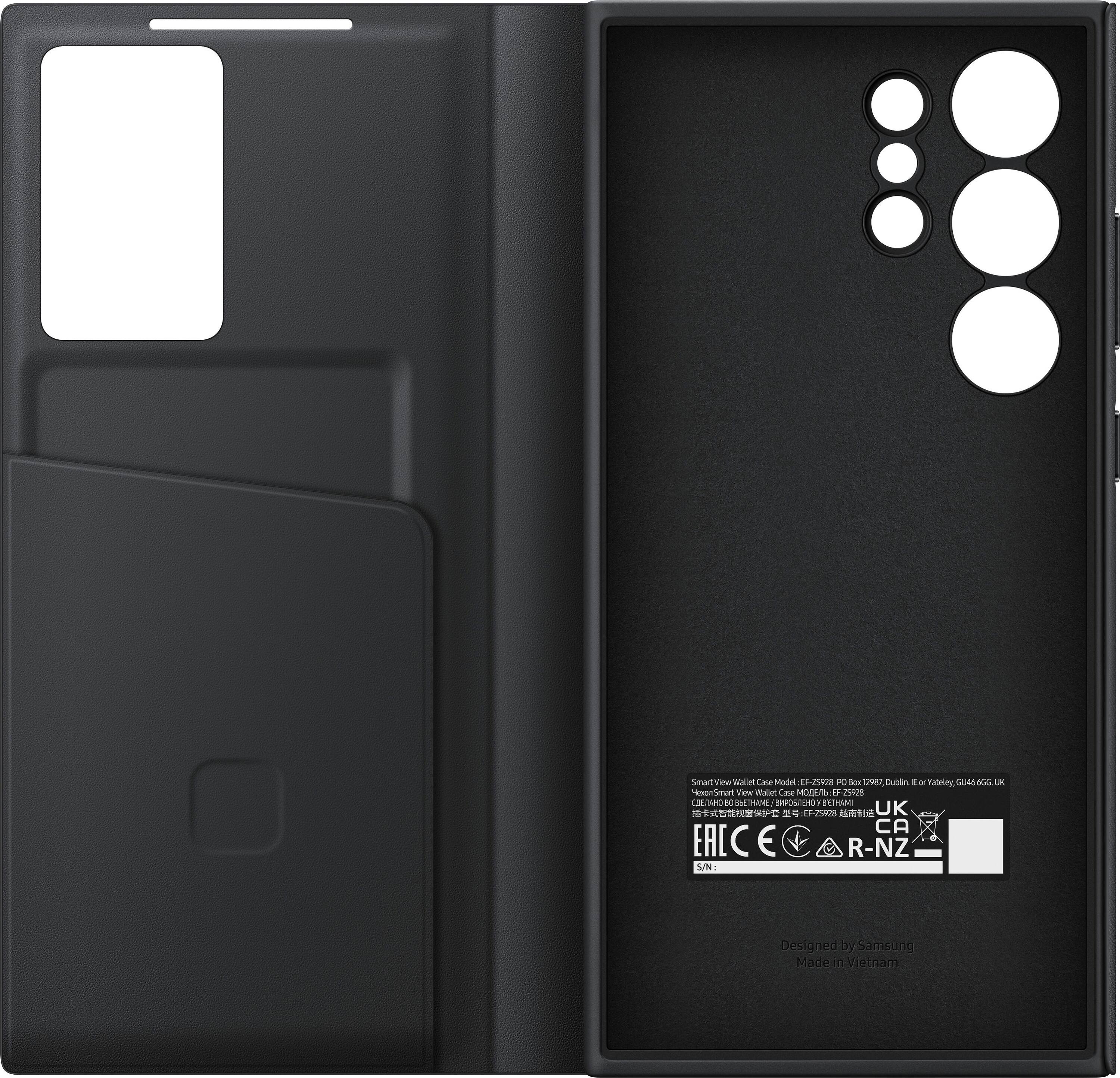 Samsung Galaxy S23 FE - Smart View Wallet Cover - Black