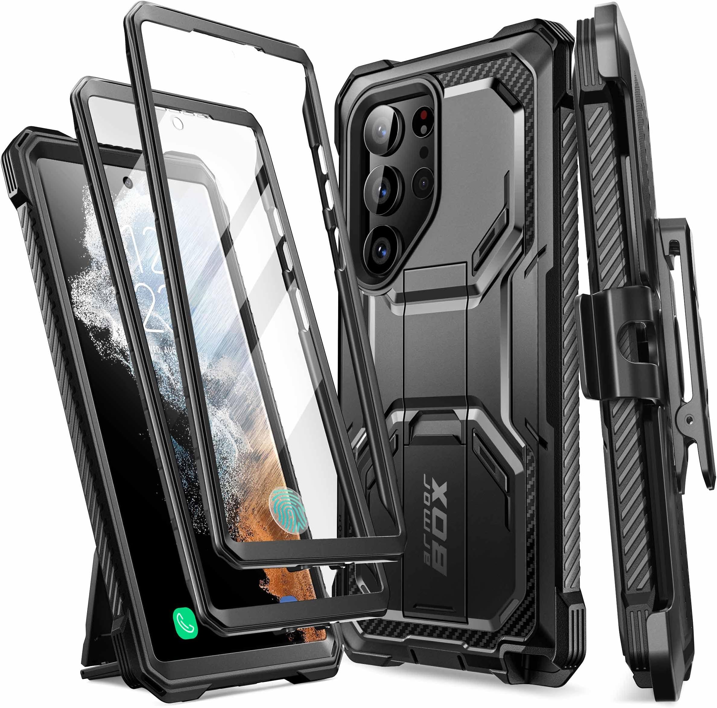 Samsung Galaxy S23 Plus - Rugged Gadget Case - Black