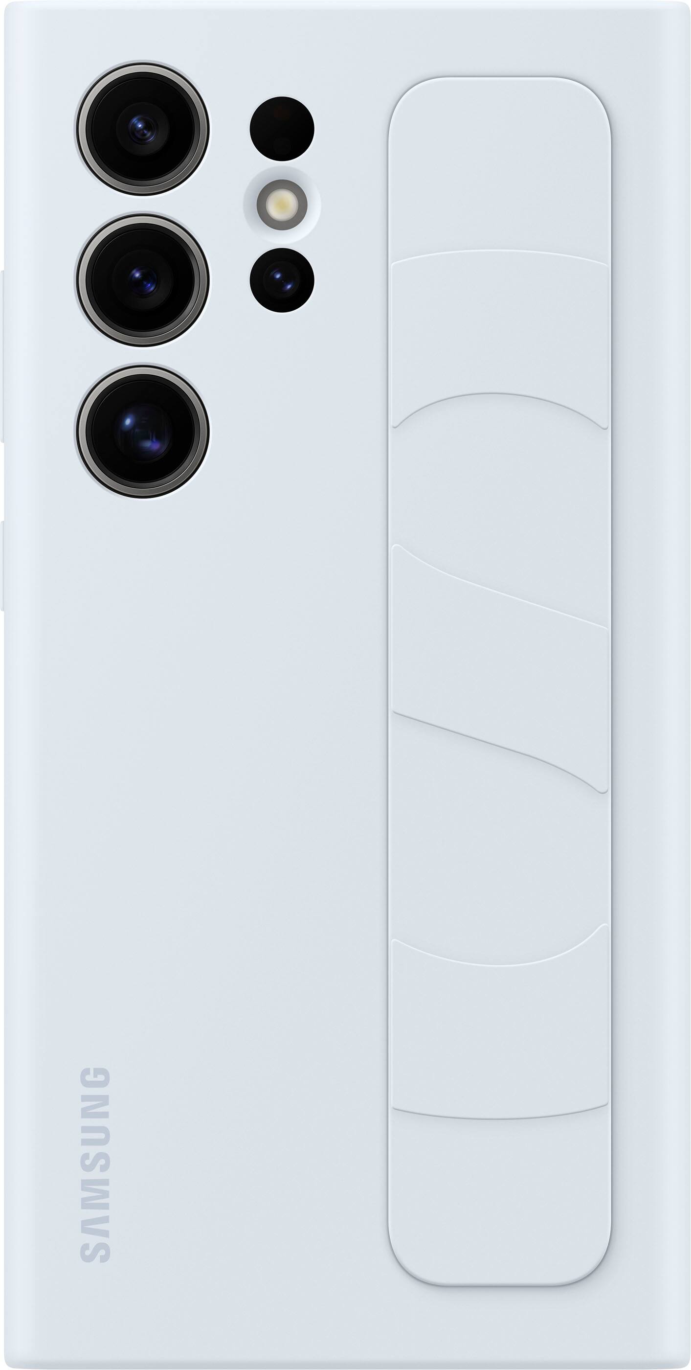 Samsung Galaxy S24 - Standing Grip Case - Light Blue