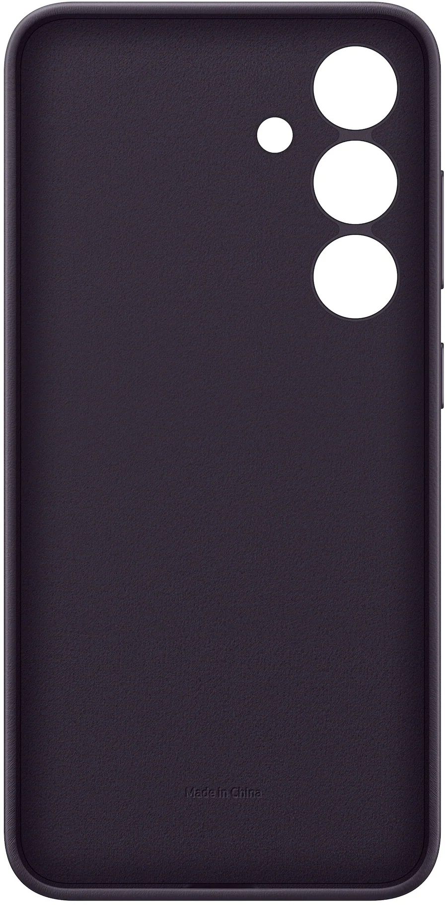 Samsung Galaxy S24 - Vegan Leather Case - Dark Violet 3