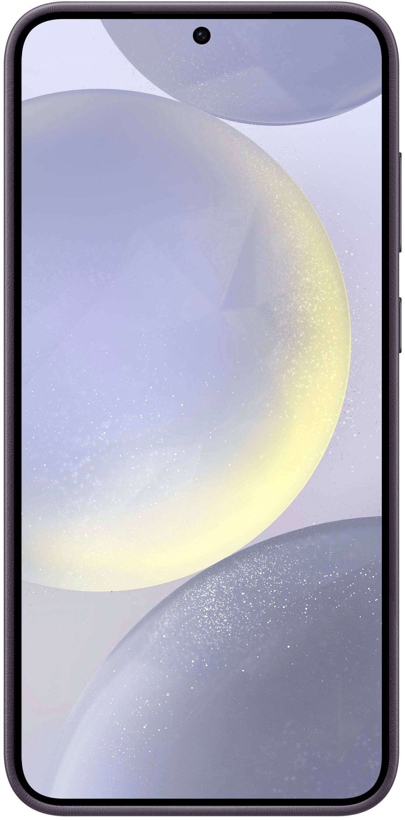 Samsung Galaxy S24 - Vegan Leather Case - Dark Violet