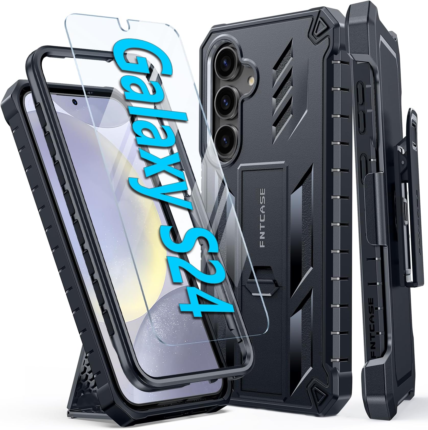 Samsung Galaxy S24 FE - Silicone Case - Black 3
