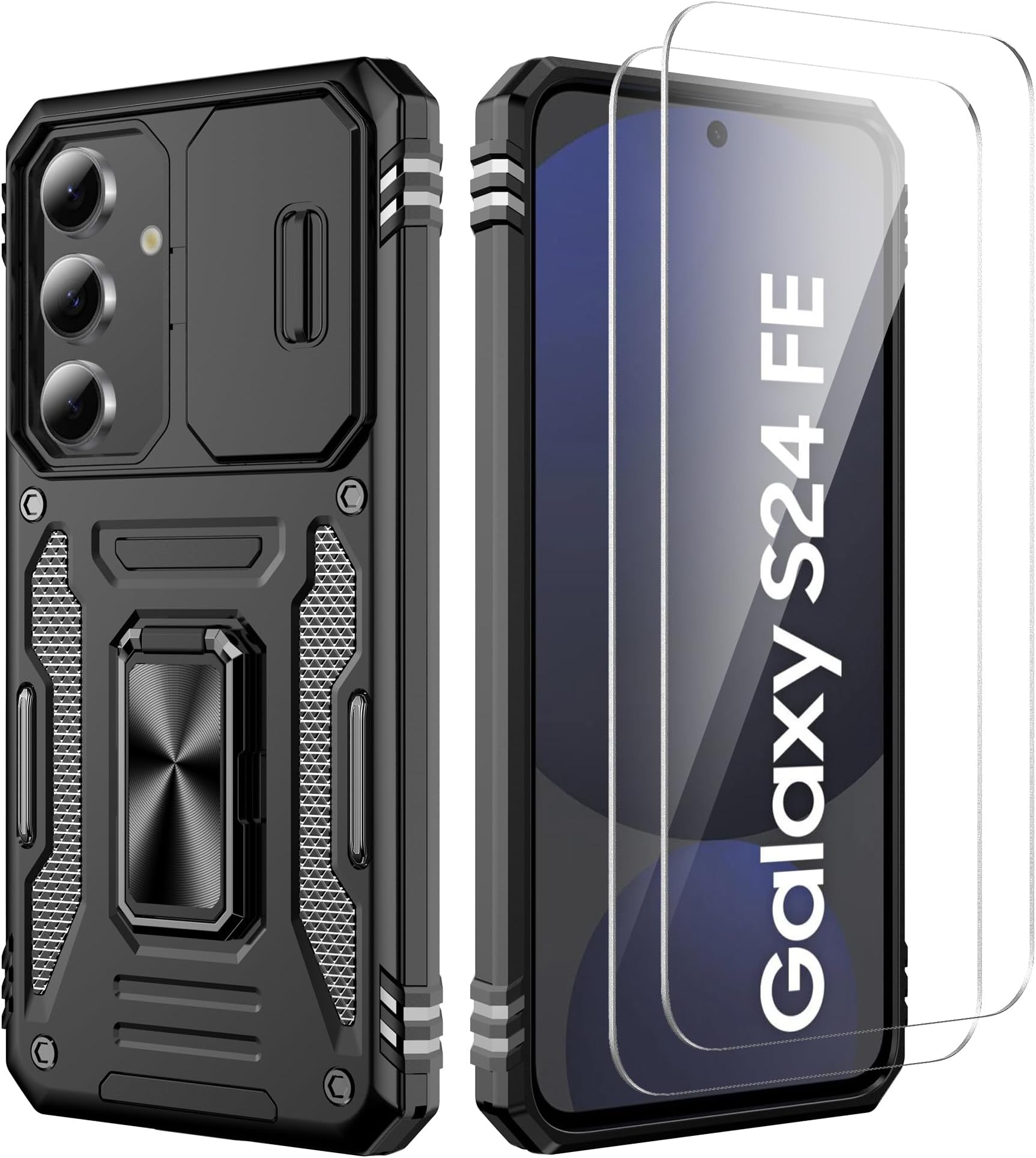 Samsung Galaxy S24 FE - Silicone Case - Black