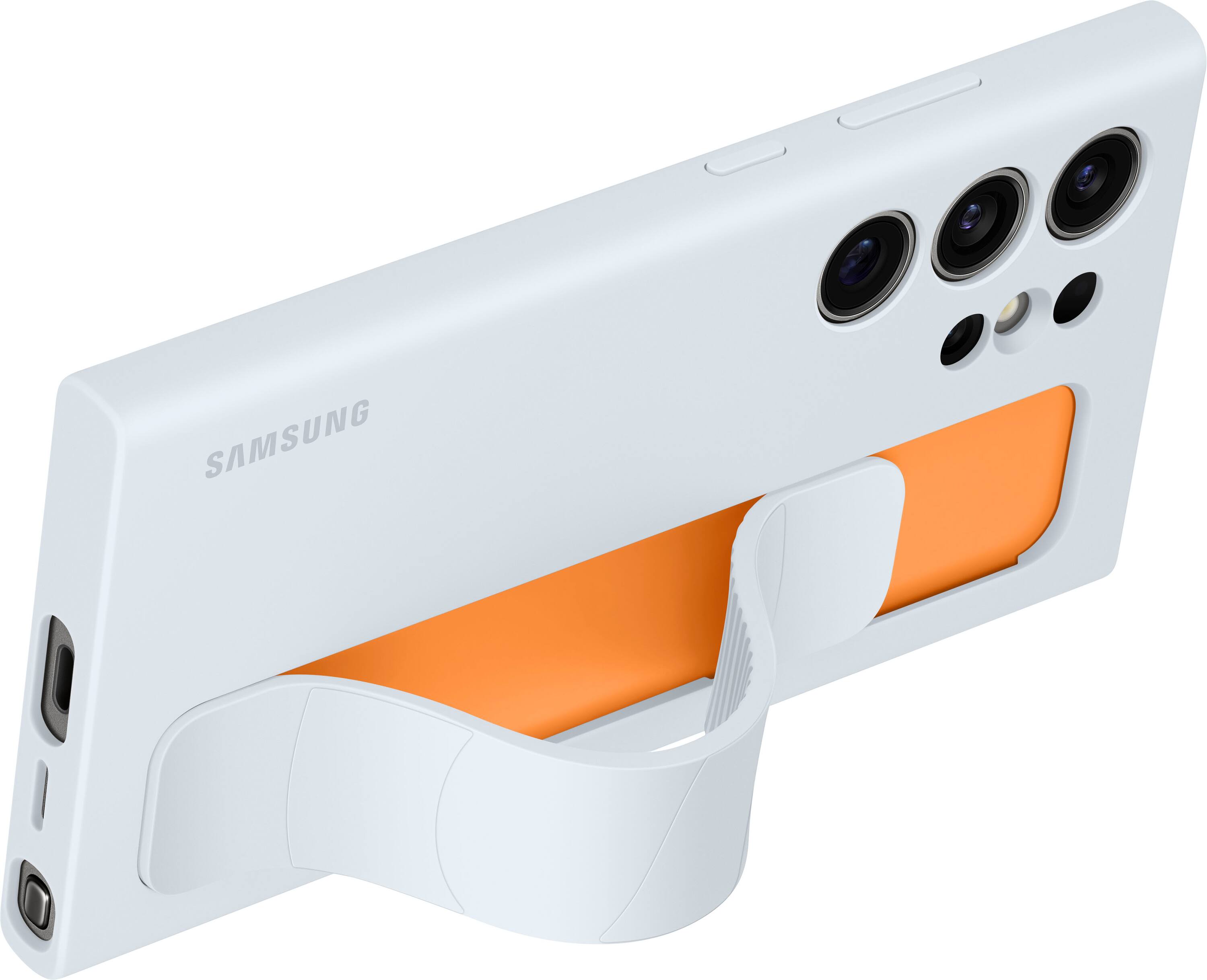 Samsung Galaxy S24 Plus - Standing Grip Case - Light Blue