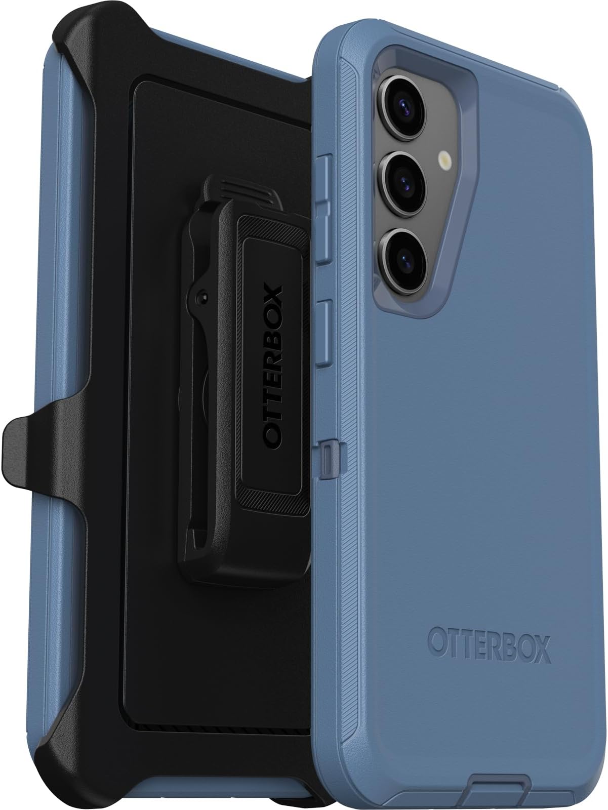 Samsung Galaxy S24 Plus - Standing Grip Case - Light Blue