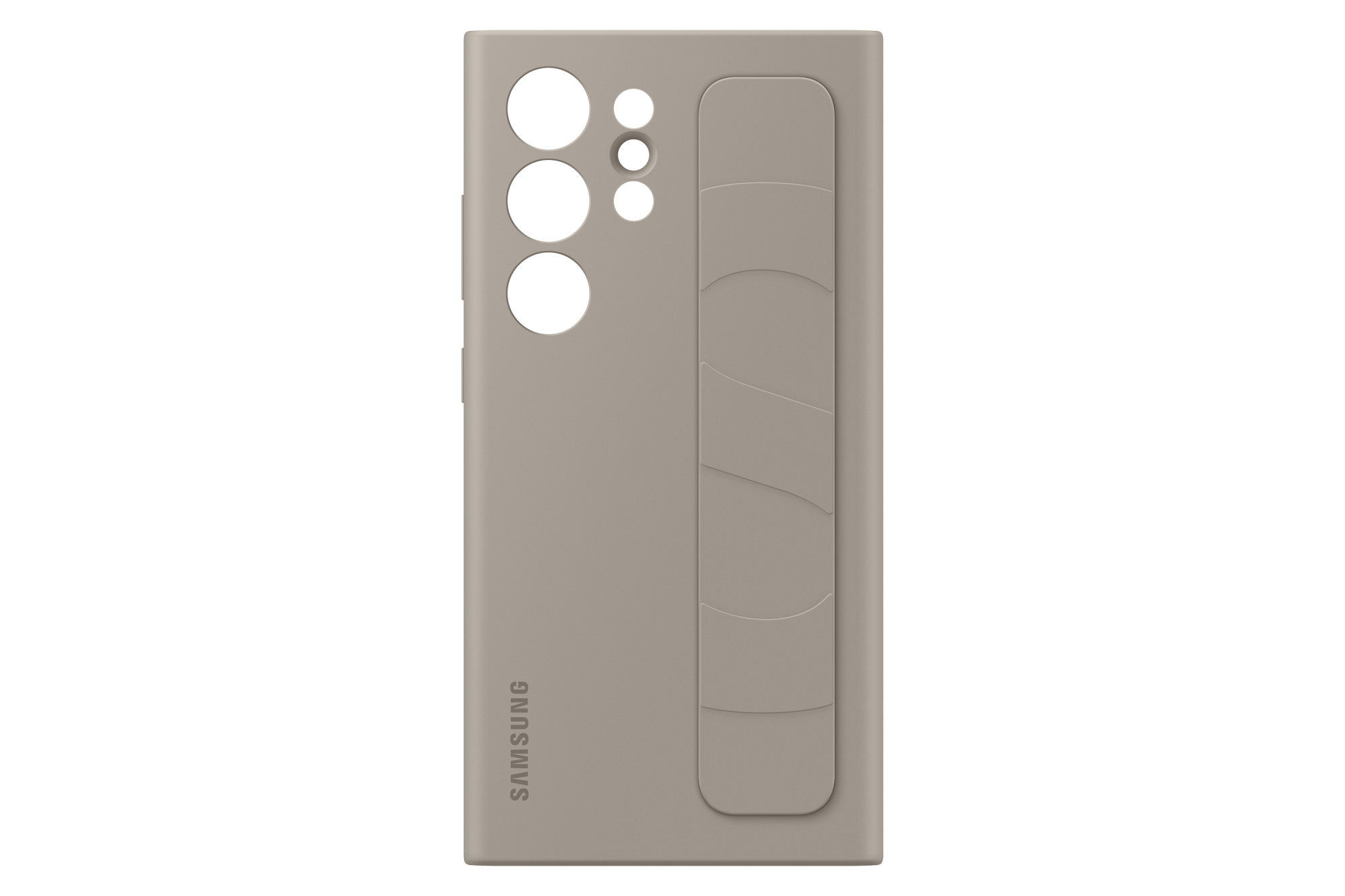 Samsung Galaxy S24 Plus - Standing Grip Case - Taupe