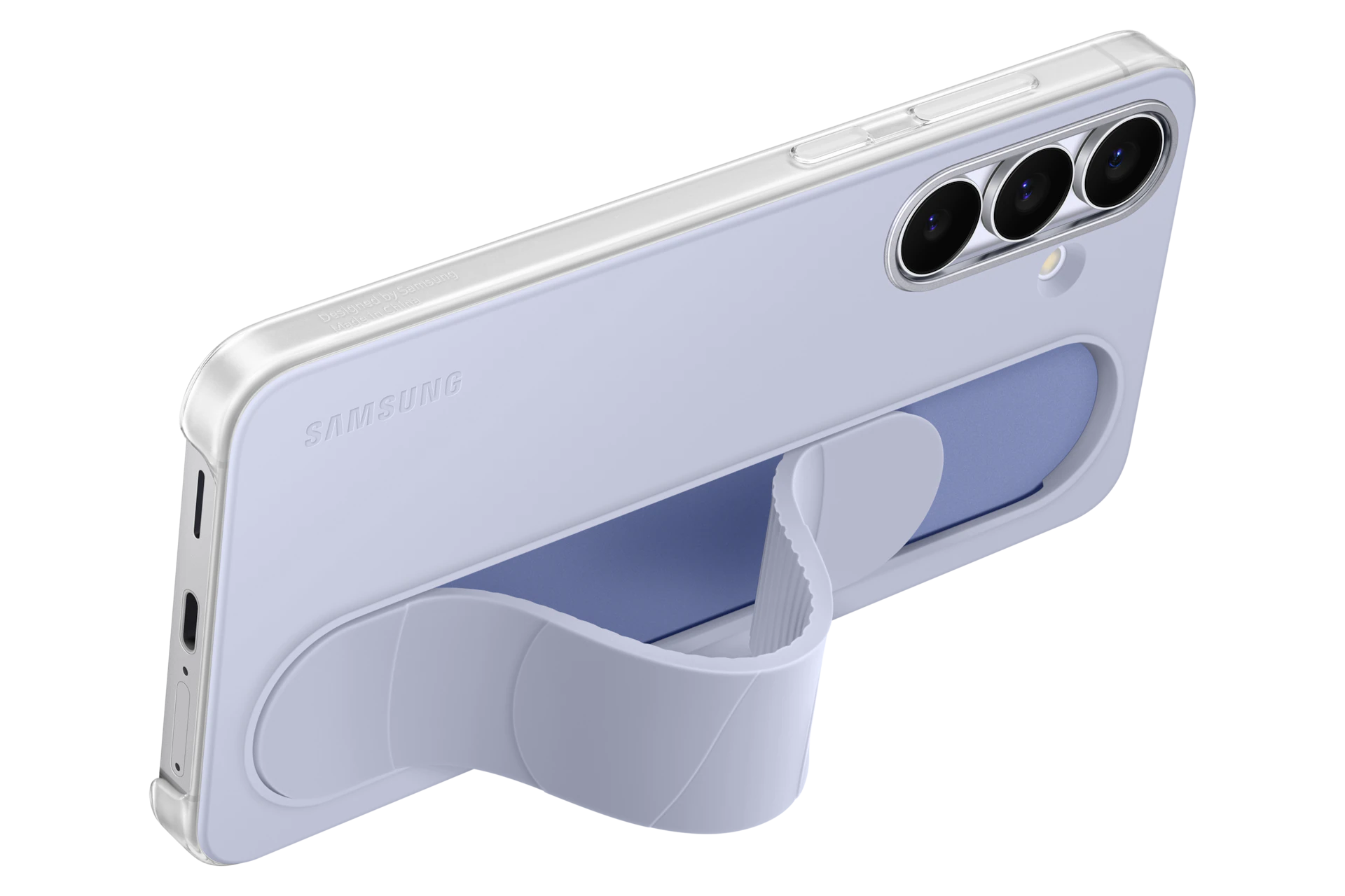 Samsung Galaxy S25 Plus - Standing Grip Case - Gray