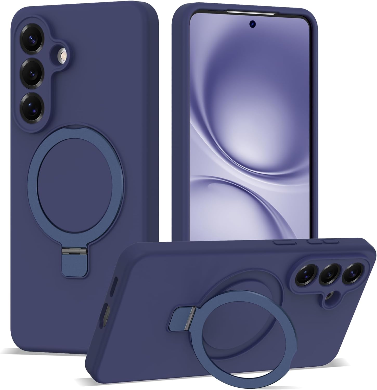 Samsung Galaxy S26 Plus - Silicone Magnet Case - Black