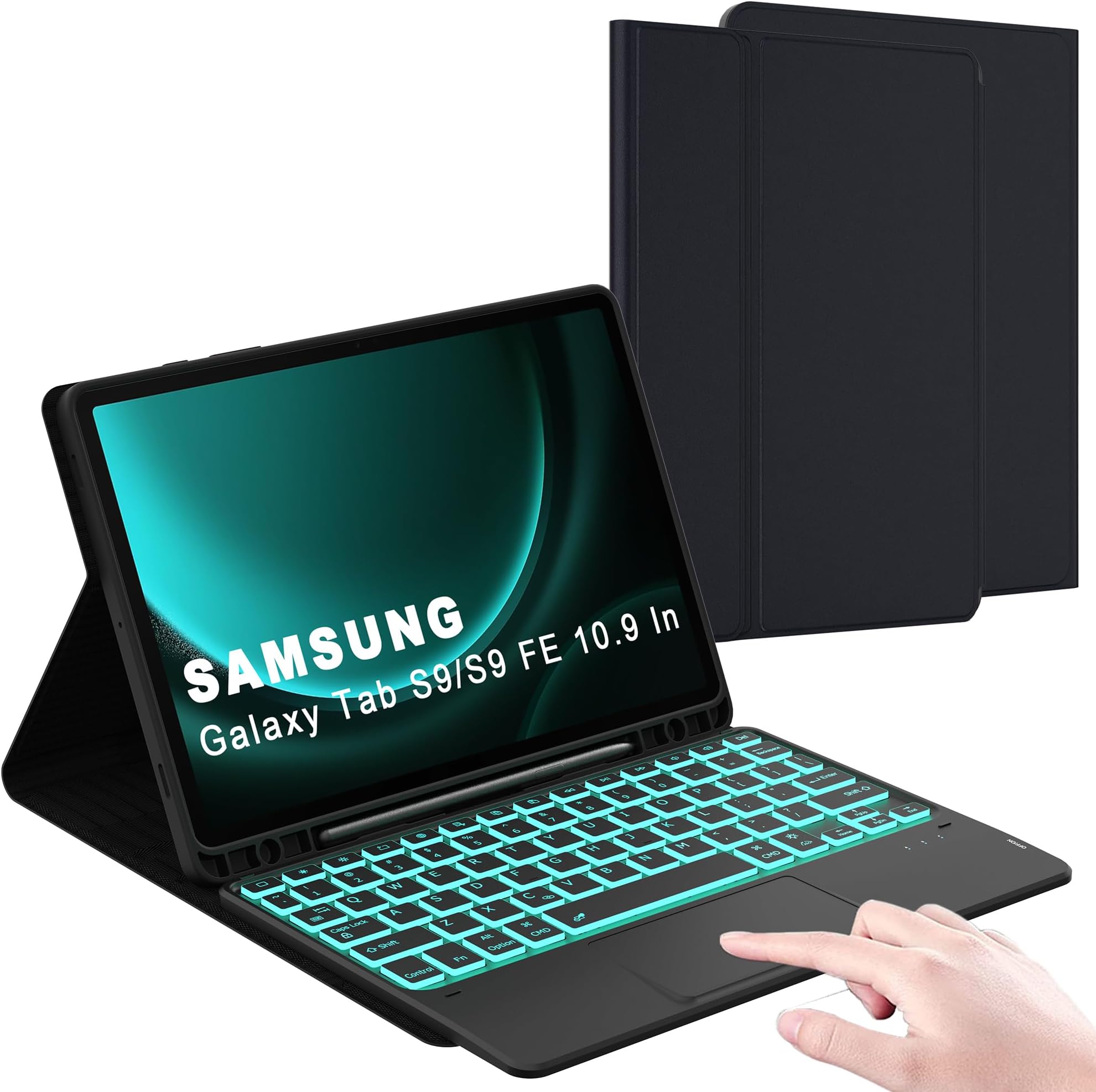Samsung Galaxy Tab A7 Lite - Book Cover - Dark Gray 3