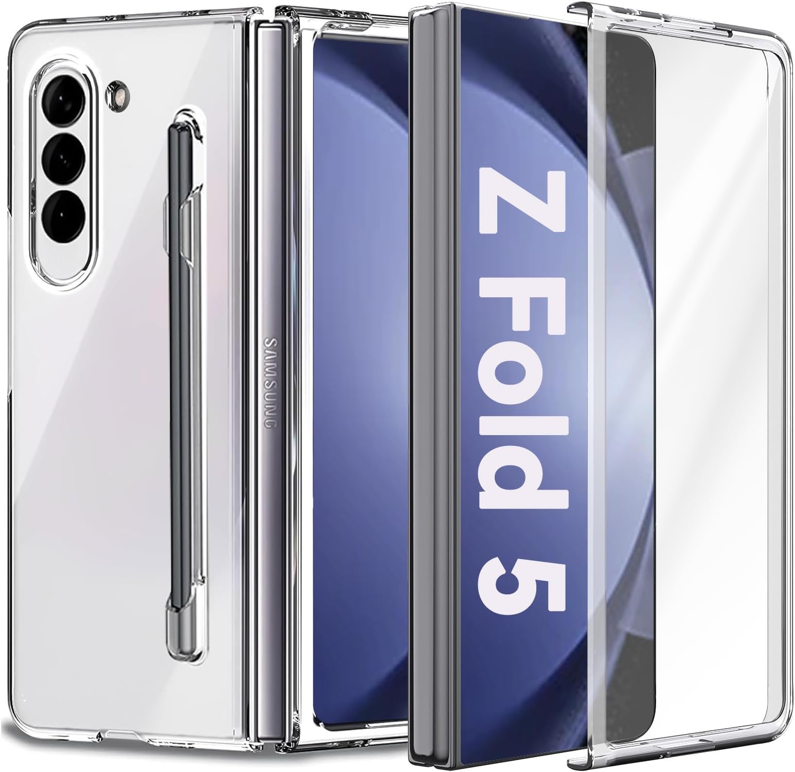 Samsung Galaxy Z Flip7 - Clear Case - Transparent 3