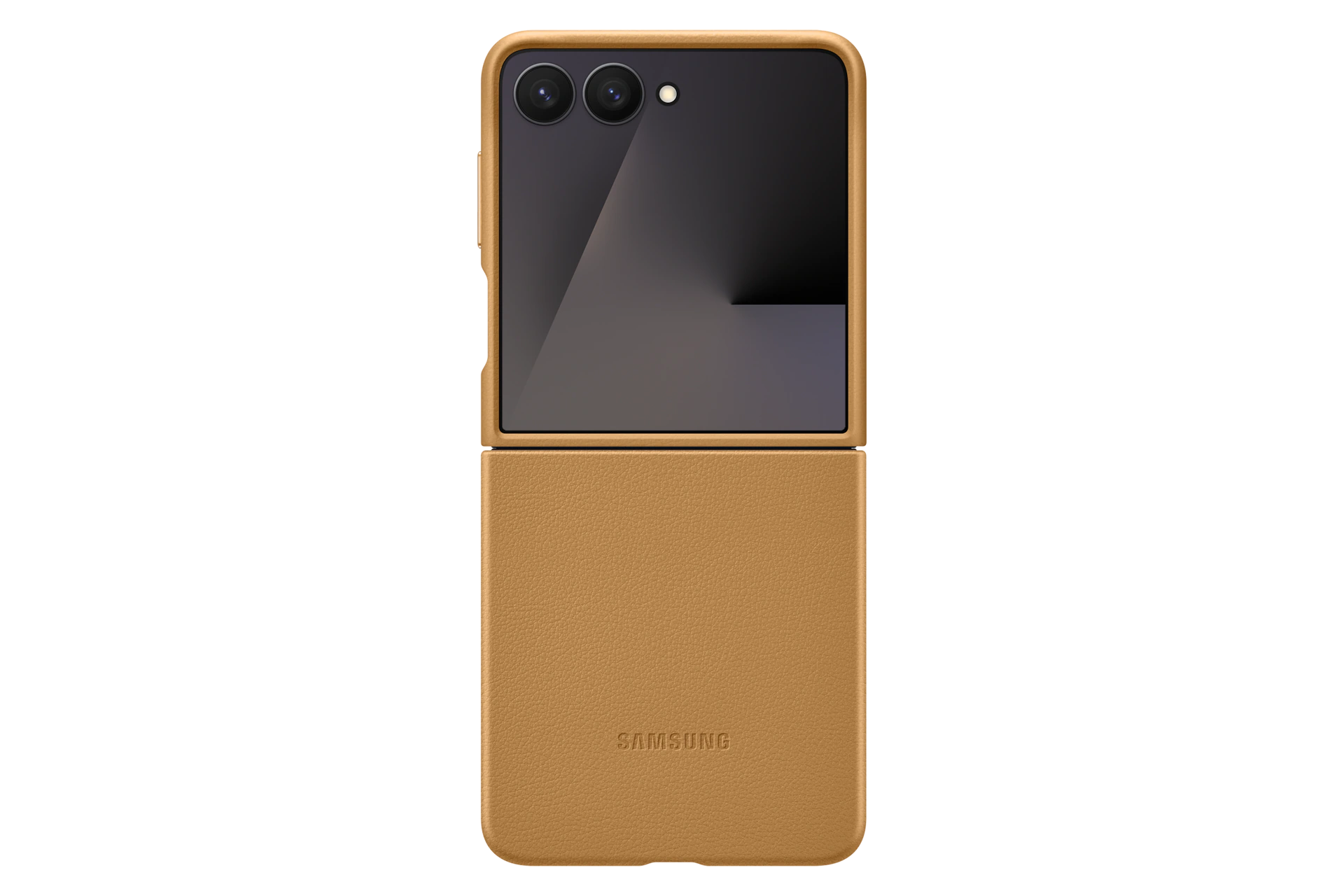 Samsung Galaxy Z Flip7 - Kindsuit Case - Camel/Brown 2