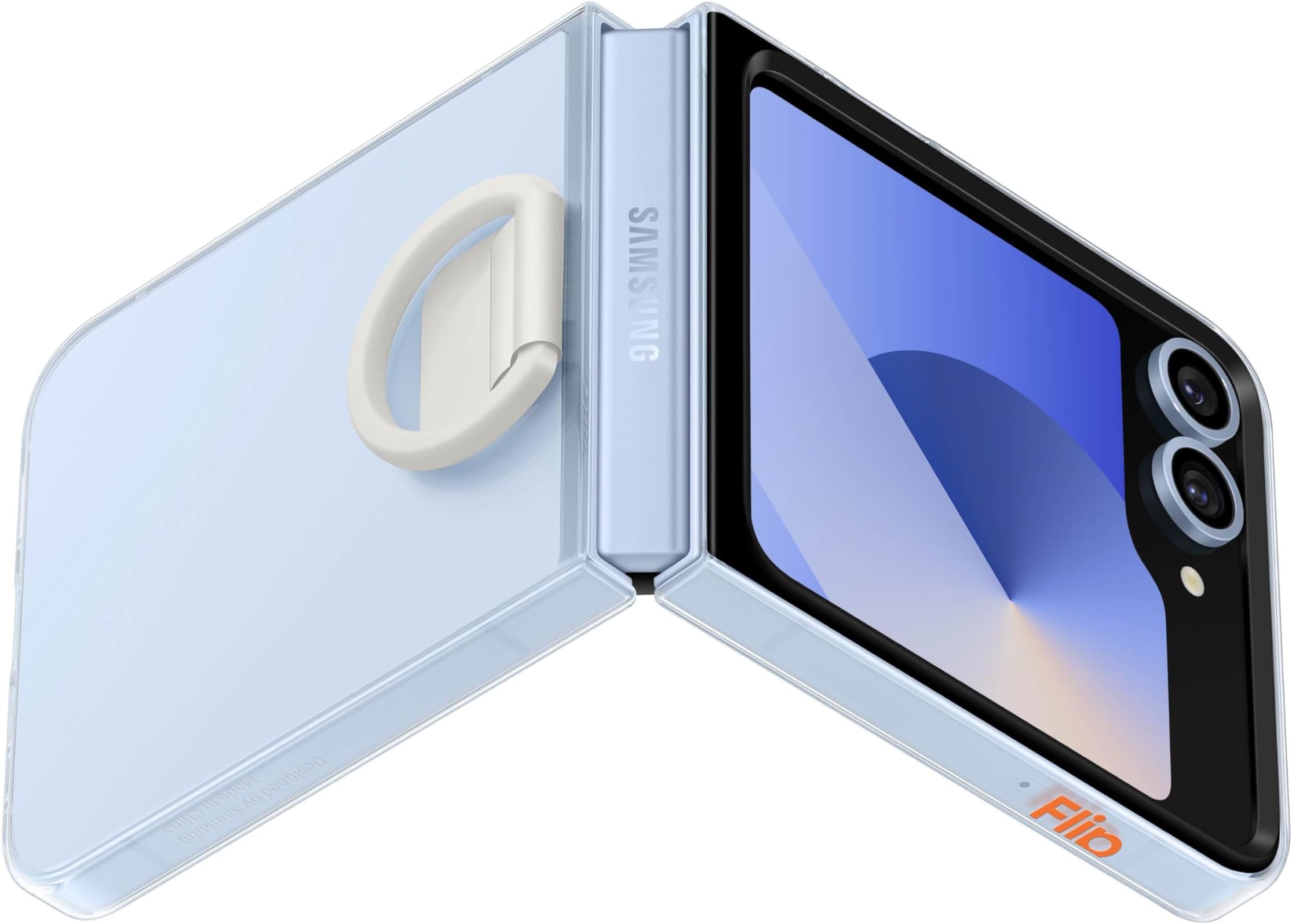 Samsung Galaxy Z Flip7 - Silicone Ring Case - Mint