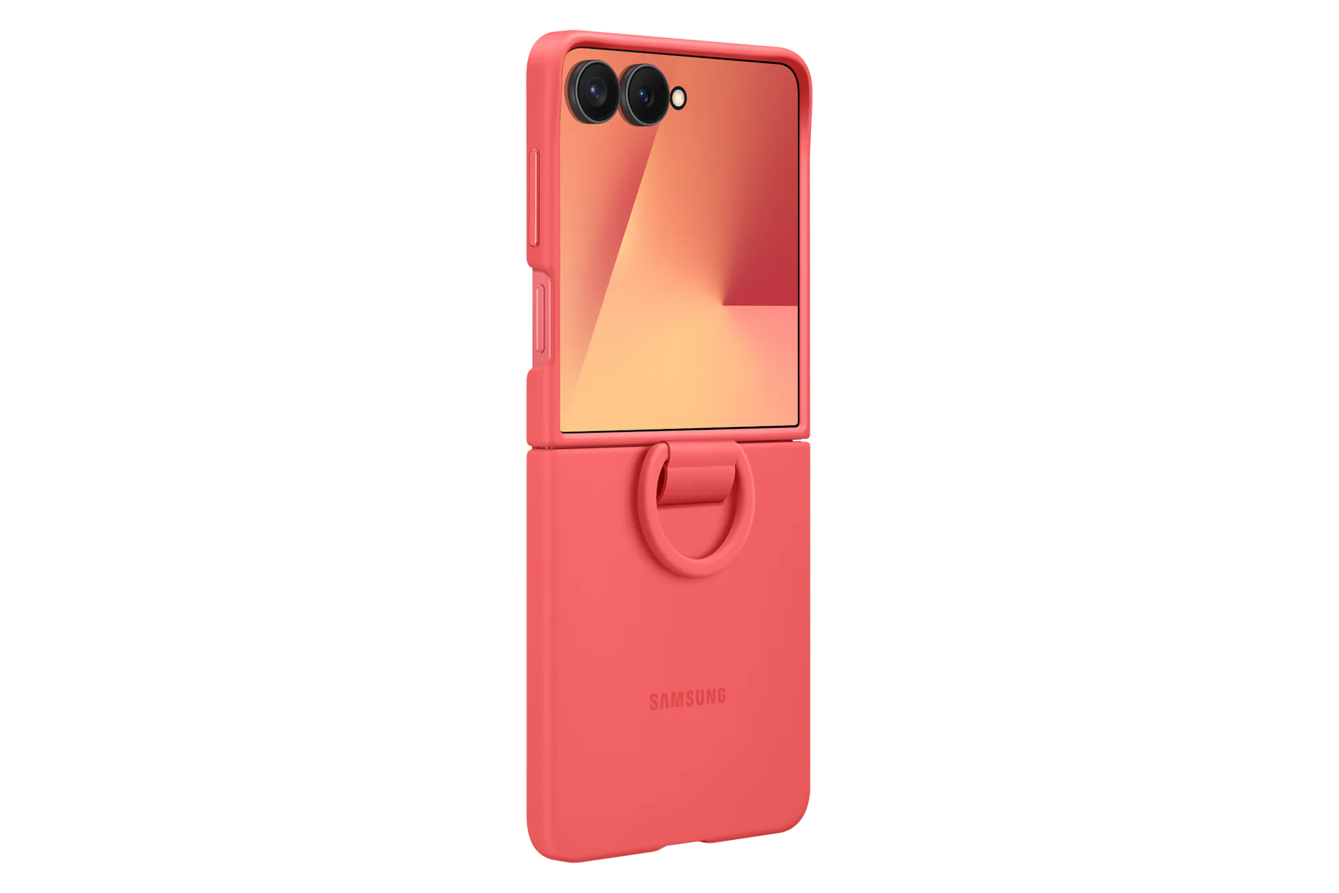 Samsung Galaxy Z Flip7 - Silicone Ring Case - Mint 3