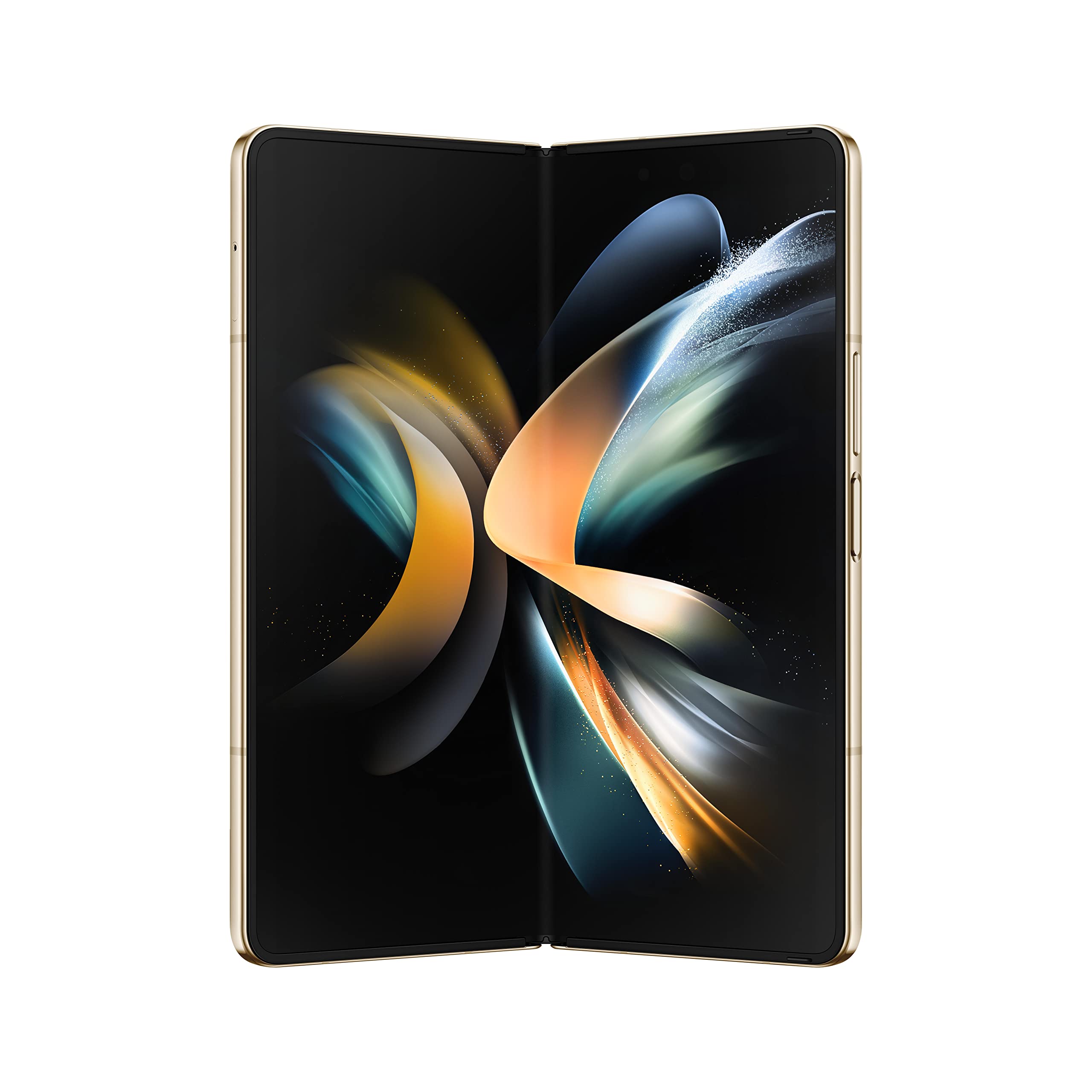 Samsung Galaxy Z Fold 4 - Silicone Cover with Ring - Bora Purple 2