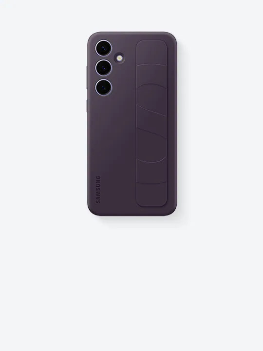 Samsung S24 Plus - Standing Grip Case - Dark Violet 3