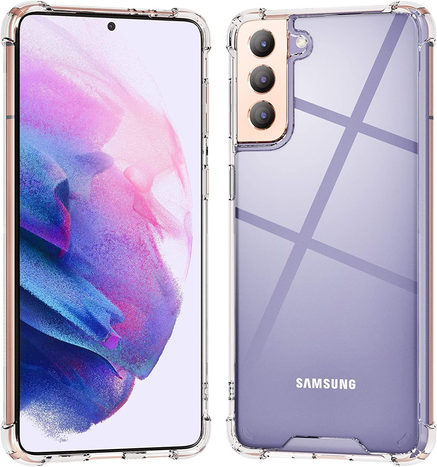 Tech21 Galaxy S21 Plus 5G - Evo Clear Cover - Transparent 2